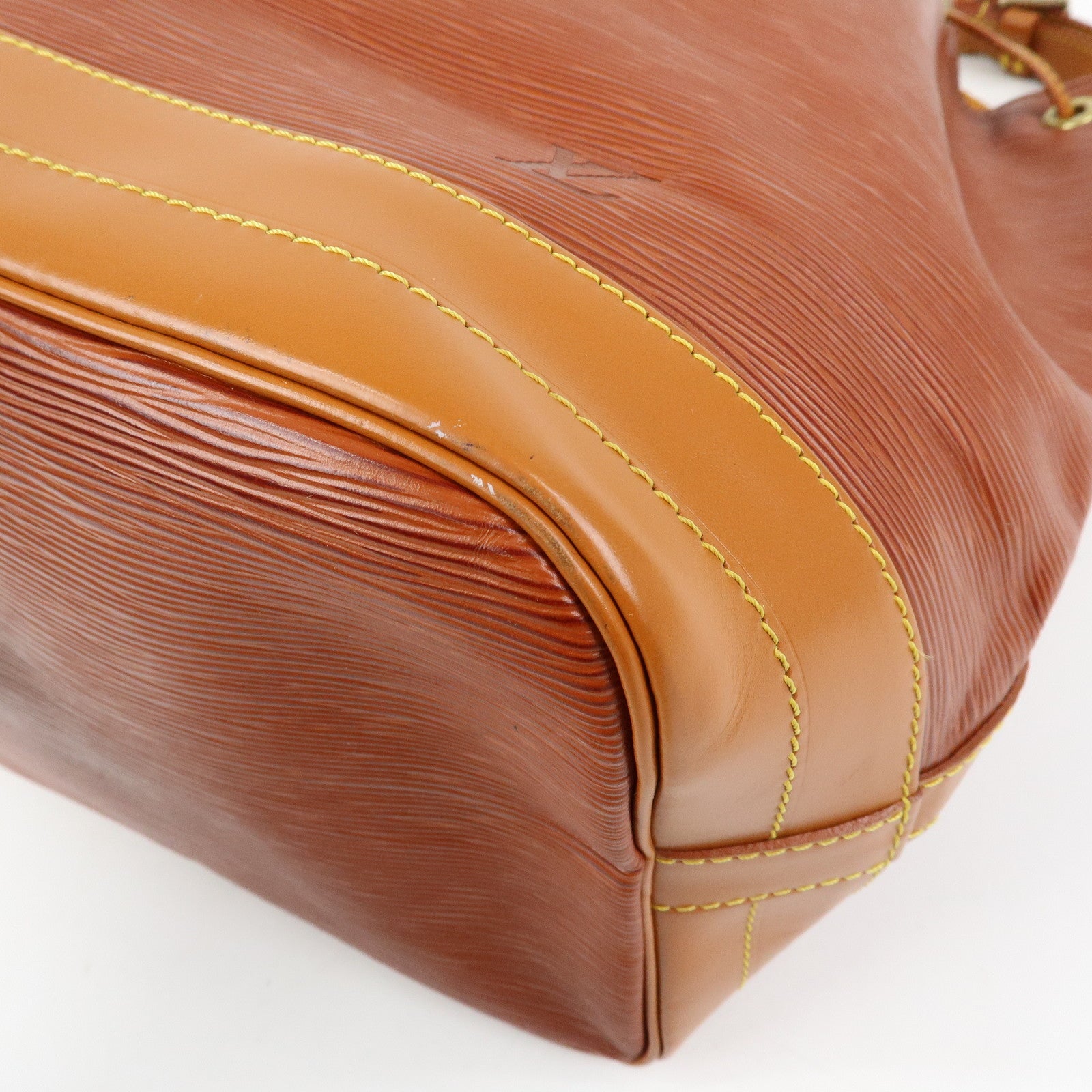 Louis Vuitton Epi Noe Bi-Color Shoulder Bag Kenya Brown M44028