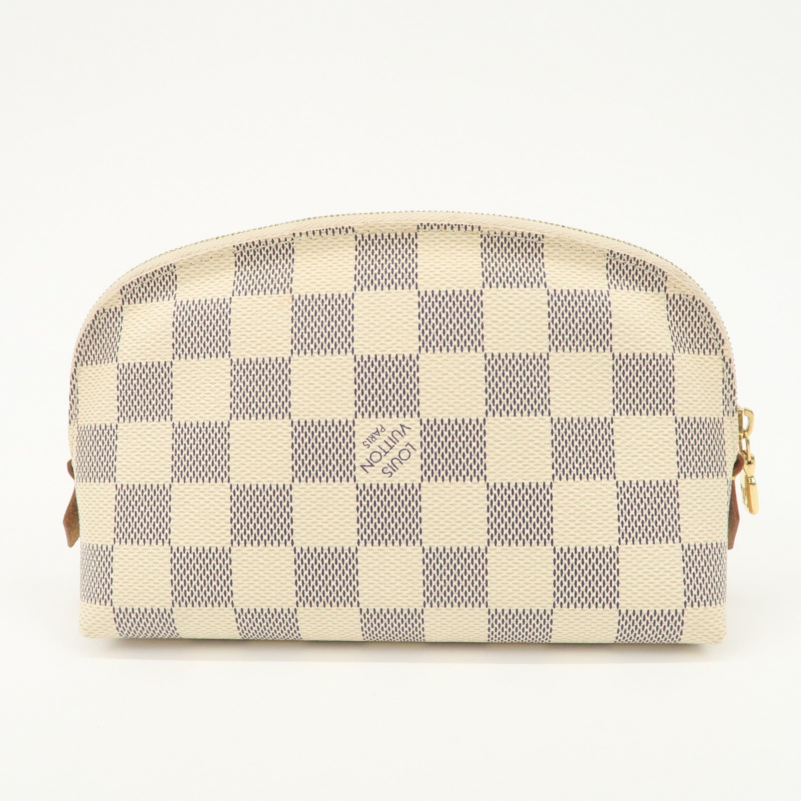 Louis Vuitton Damier Azur Pochette Cosmetic Pouch N60024