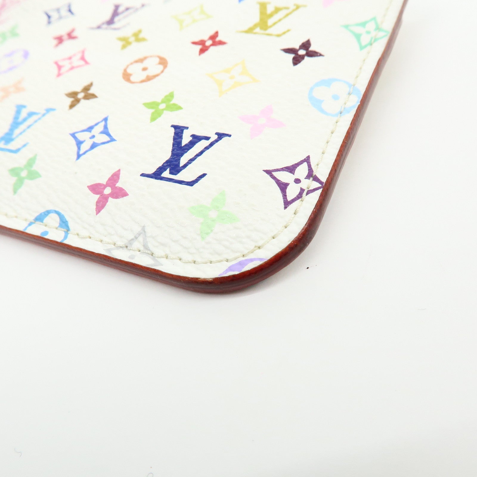Louis Vuitton Monogram Multicolor Pochette Cles Coin Case M93734