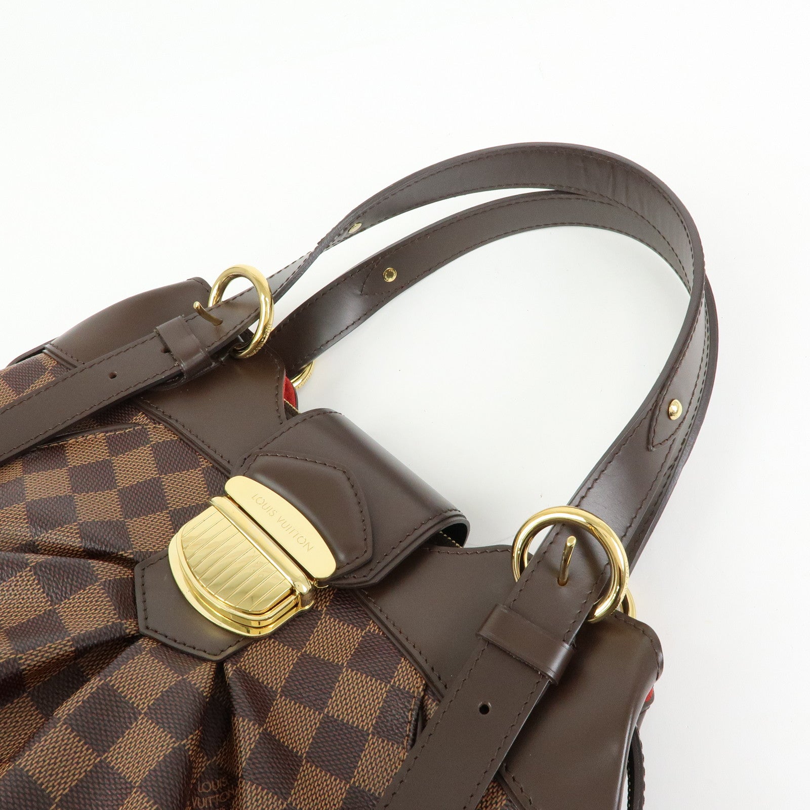 Louis Vuitton Damier Sistina PM Hand Bag Damier Ebene N41542