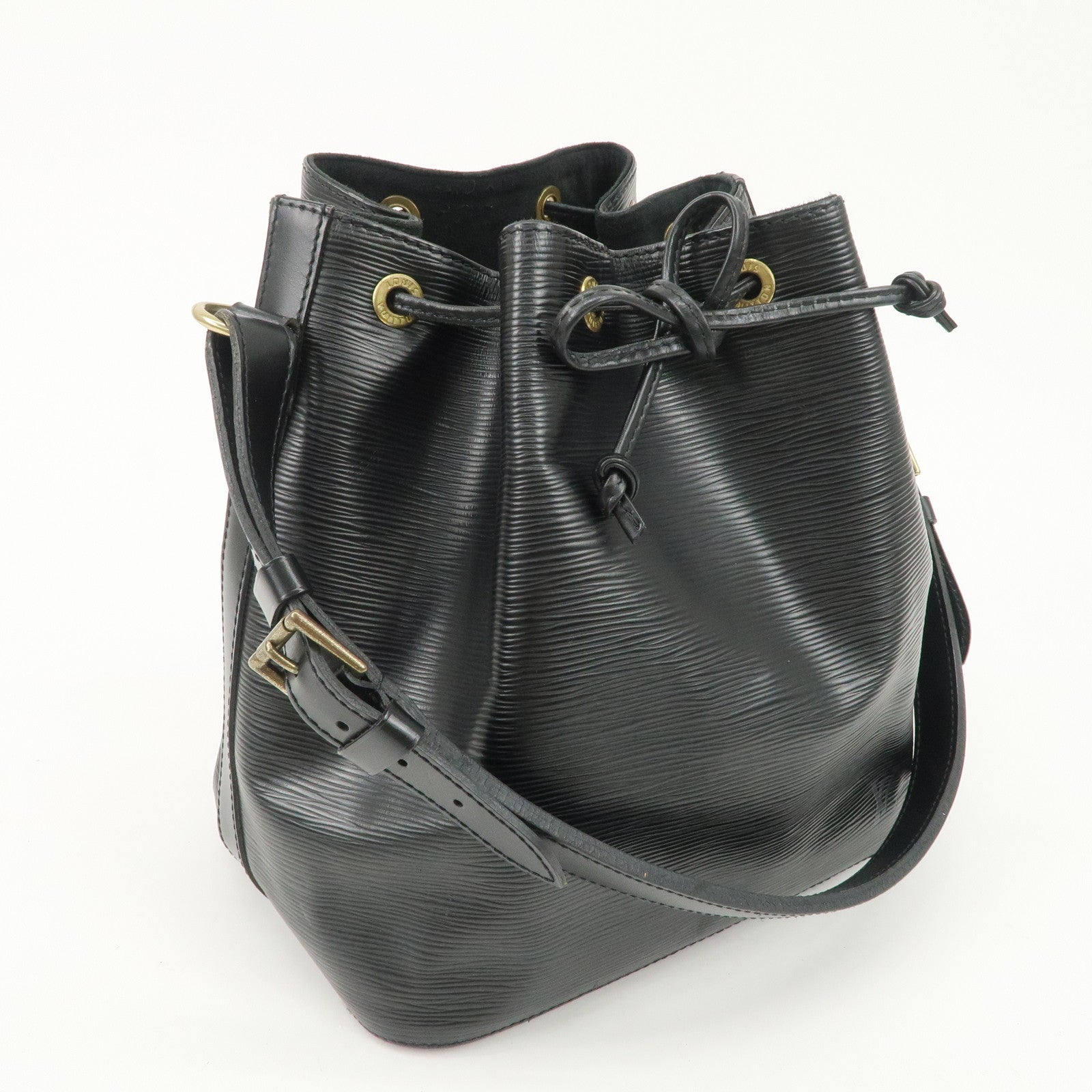 Louis Vuitton Epi Petit Noe Shoulder Bag Noir Black M59012