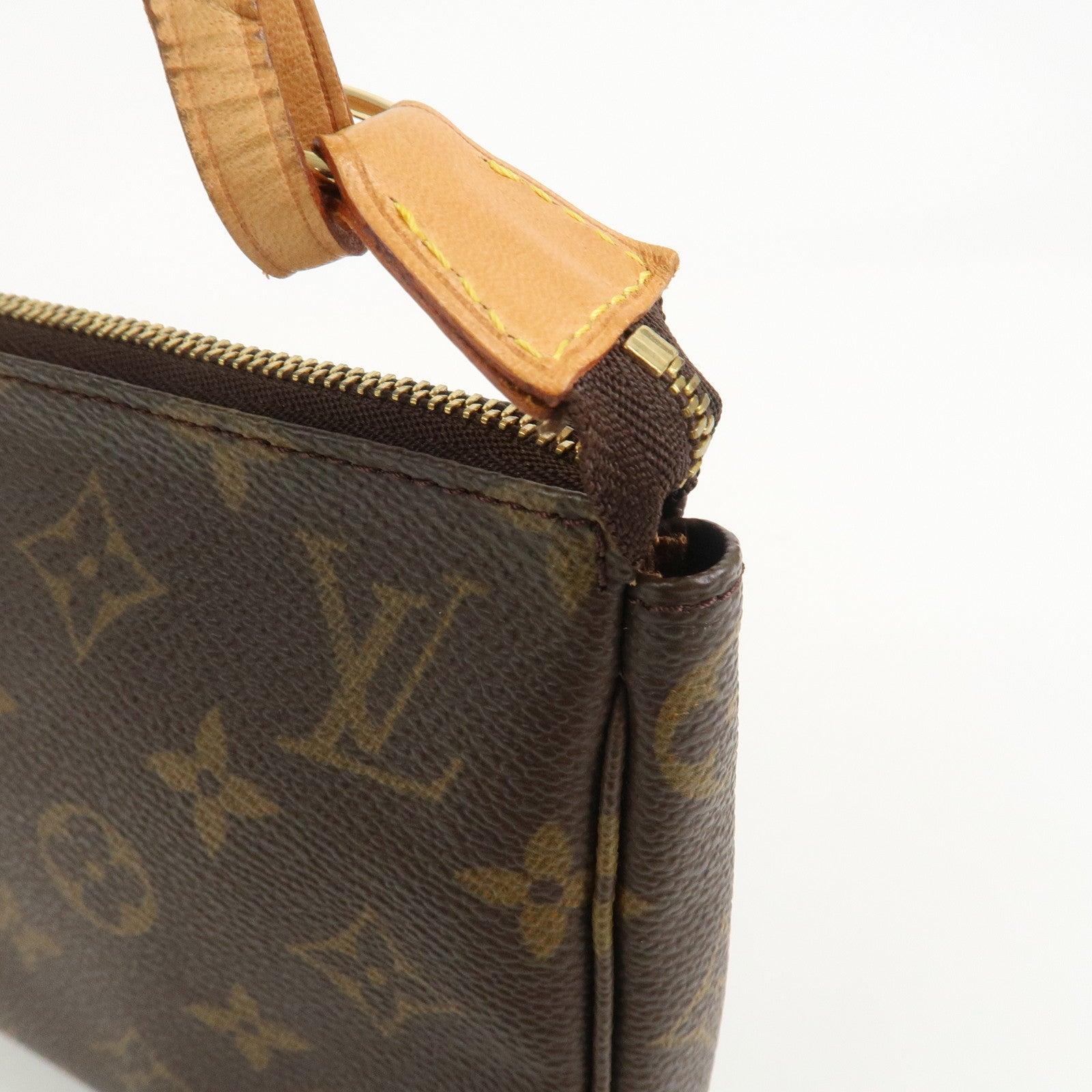 Louis Vuitton Monogram Pochette Accessoires Pouch Hand Bag M51980