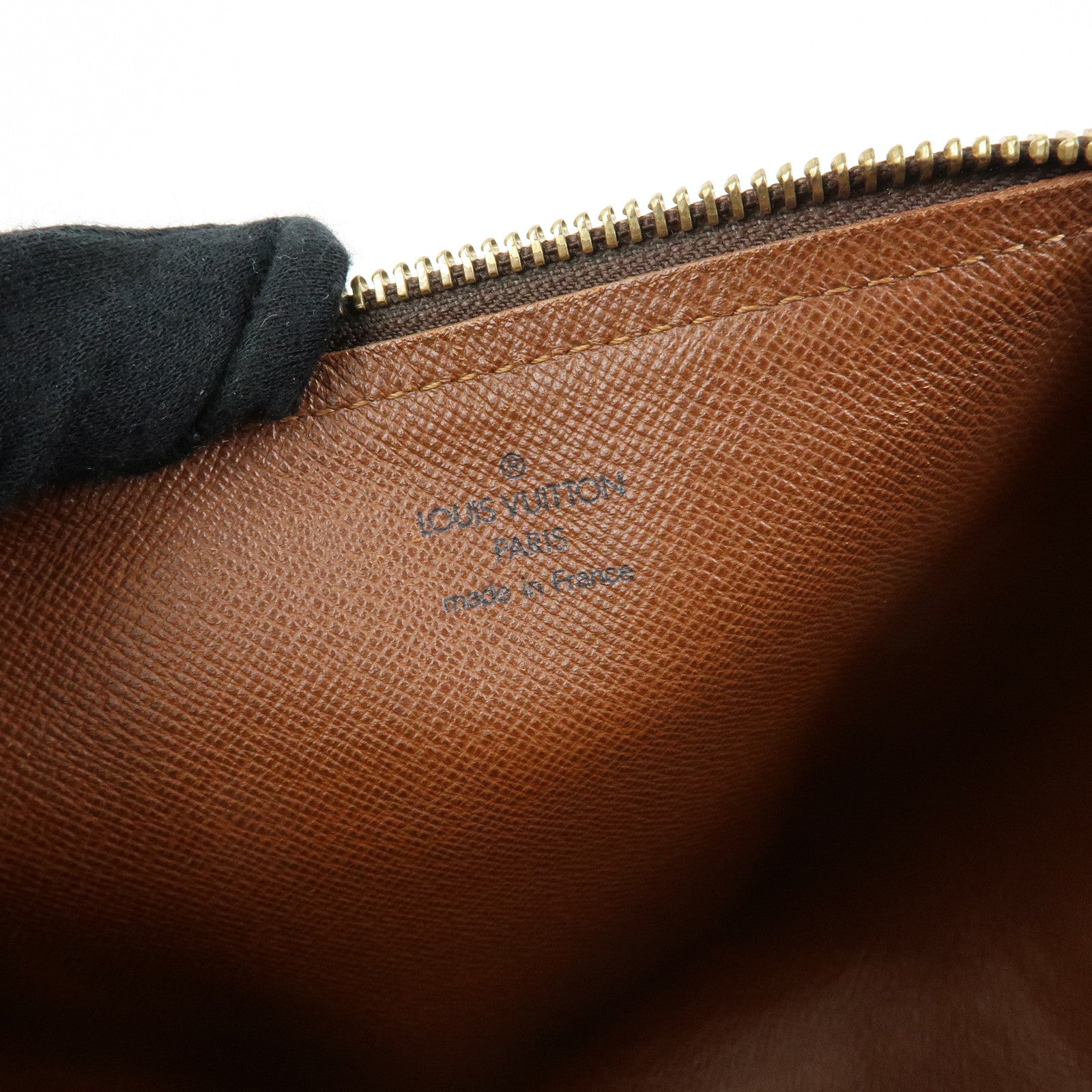 Louis Vuitton Monogram Papillon 30 Hand Bag Brown M51385