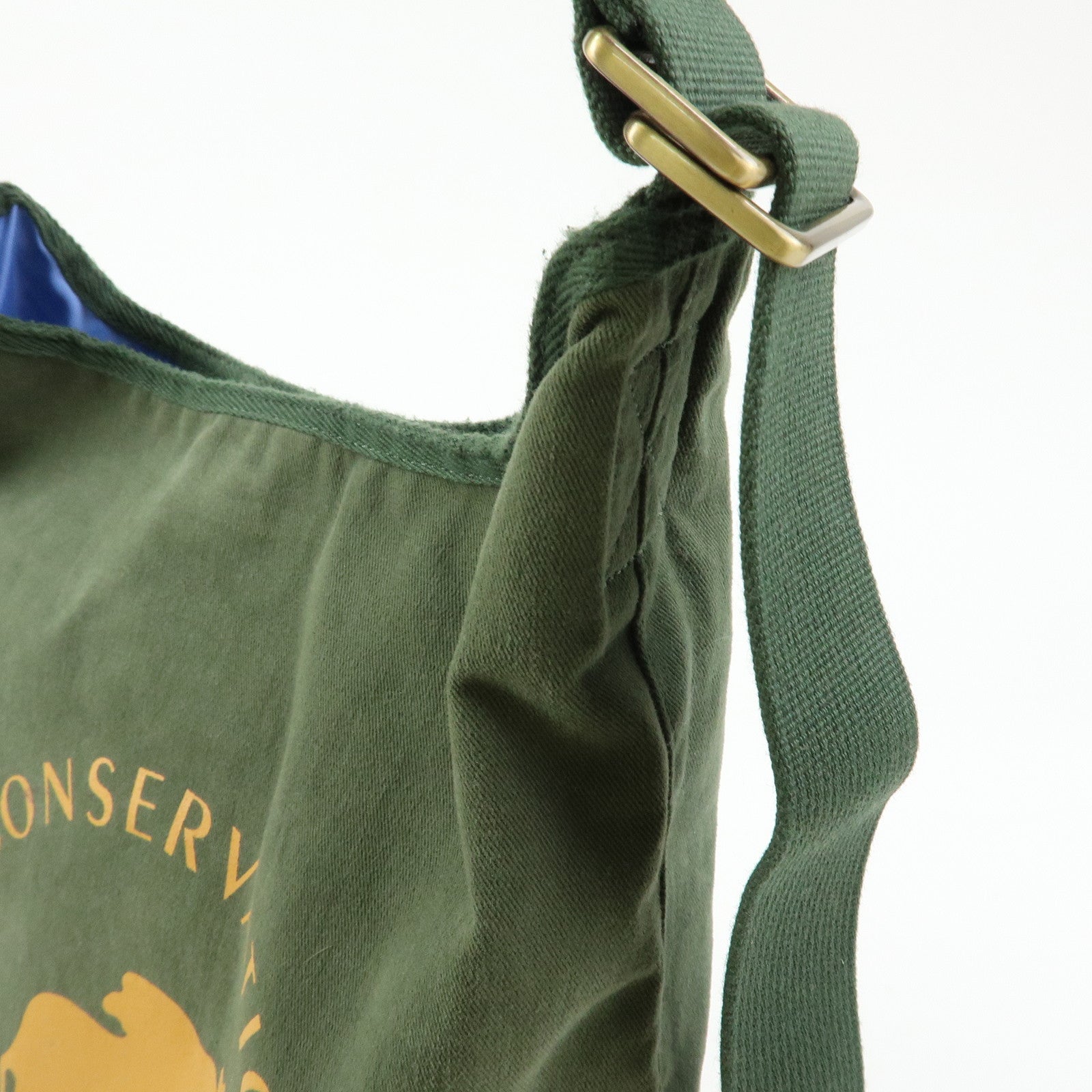 Hunting World Canvas Shoulder Bag Crossbody Bag Khaki Yellow