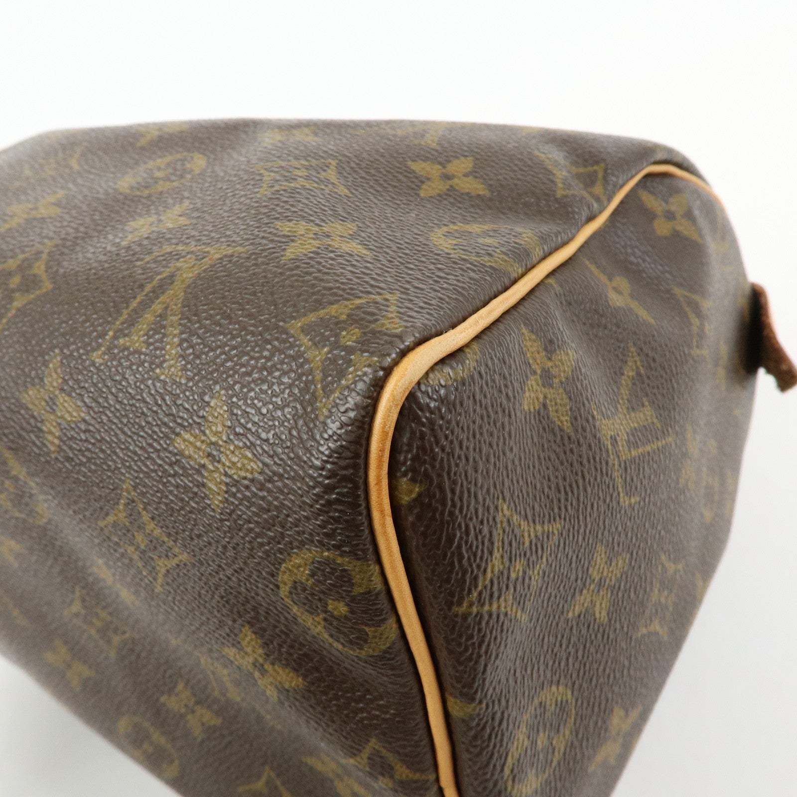 Louis Vuitton Monogram Speedy 25 Boston Bag Hand Bag Brown M41528