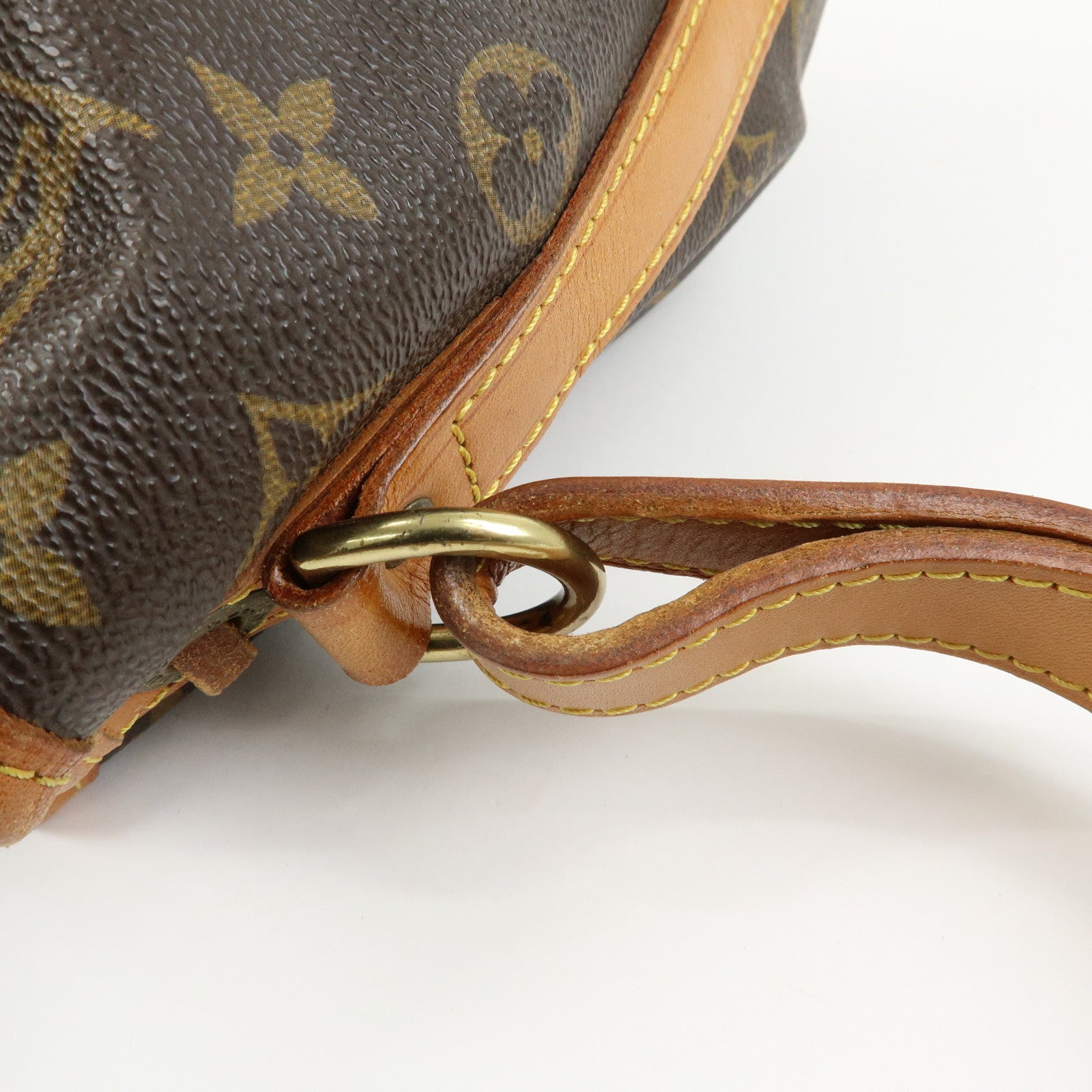 Louis Vuitton Monogram Petit Noe Shoulder Bag Brown M42226