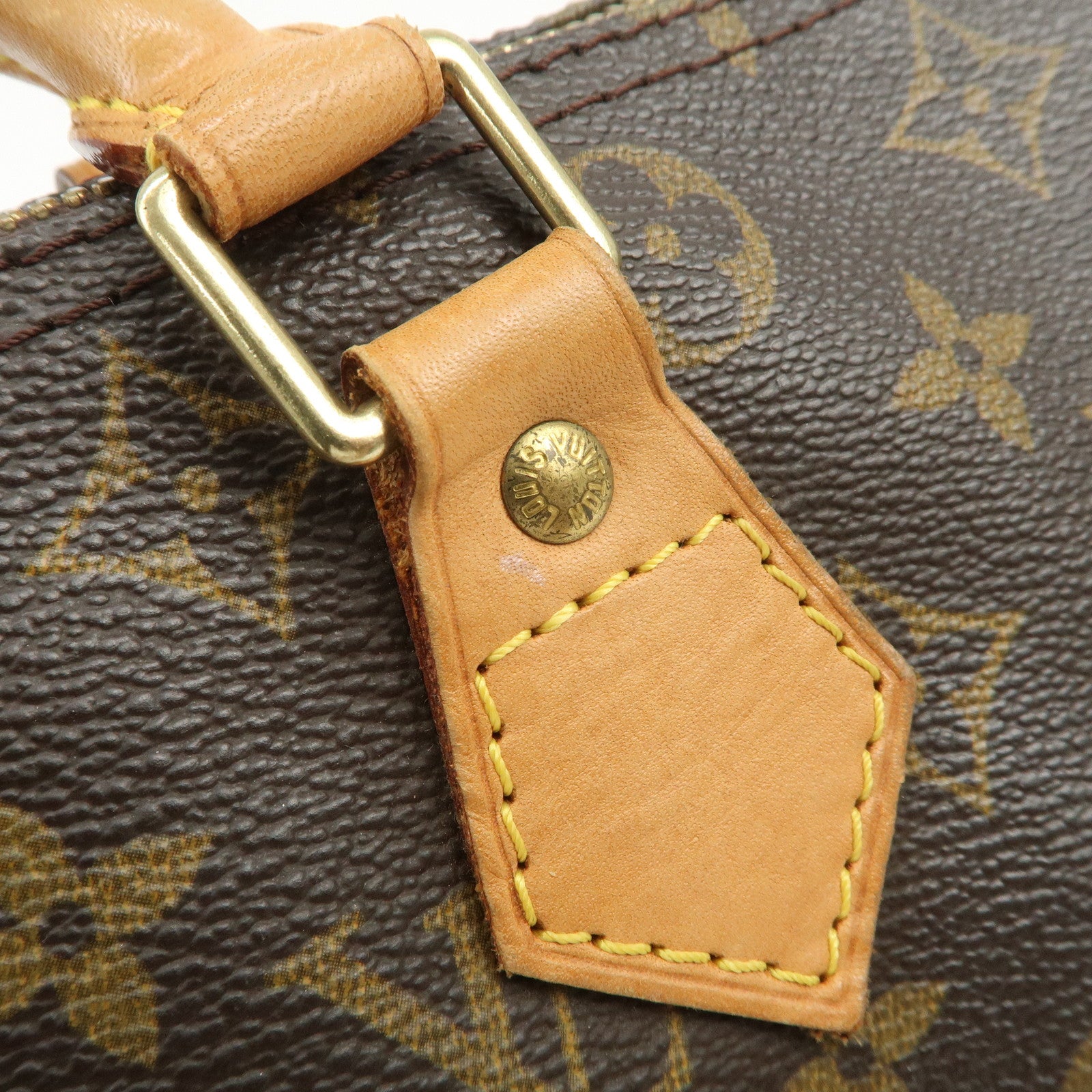 Louis Vuitton Monogram Speedy 30 Boston Bag Hand Bag Brown M41526