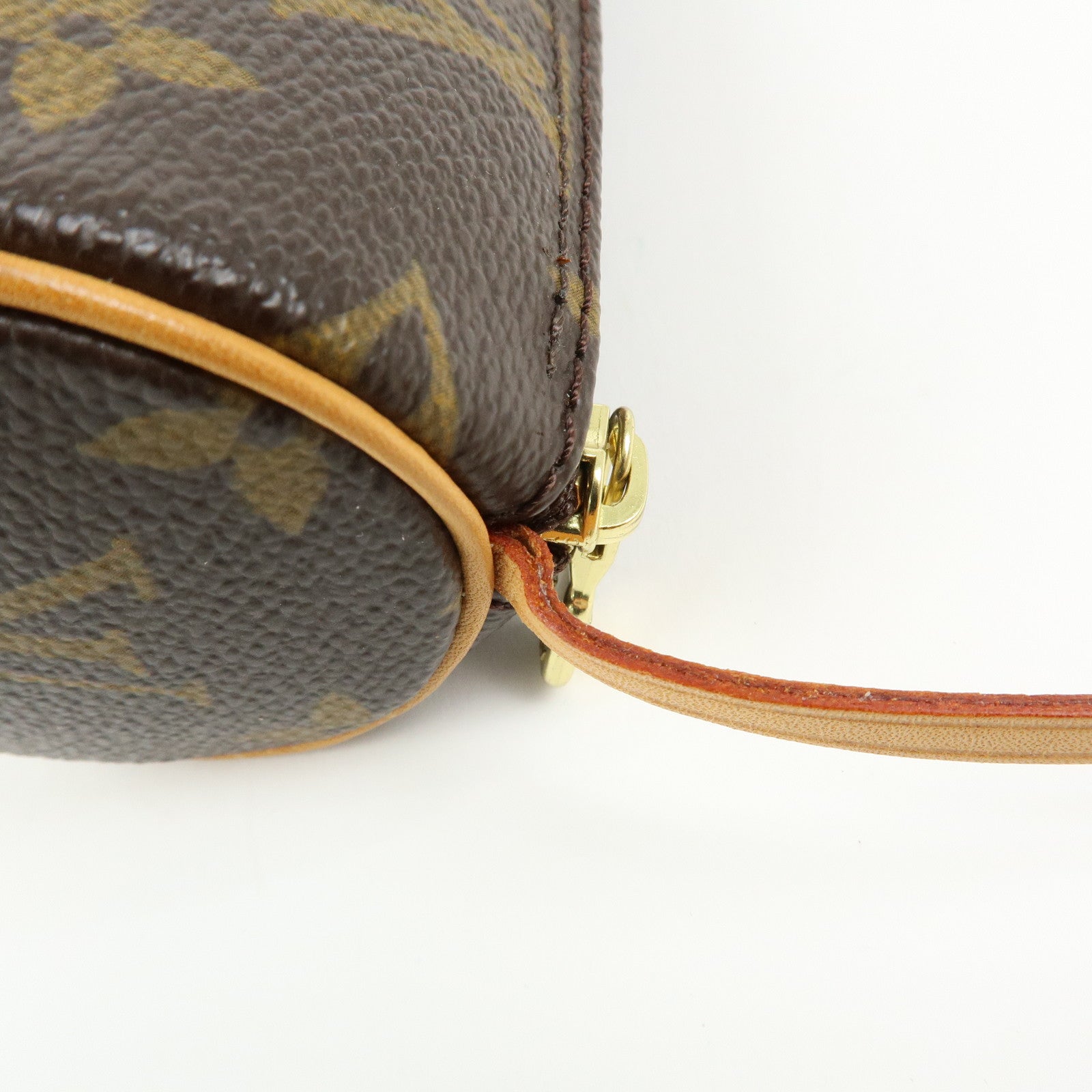 Louis Vuitton Monogram Mini Pouch for Papillon Bag Brown