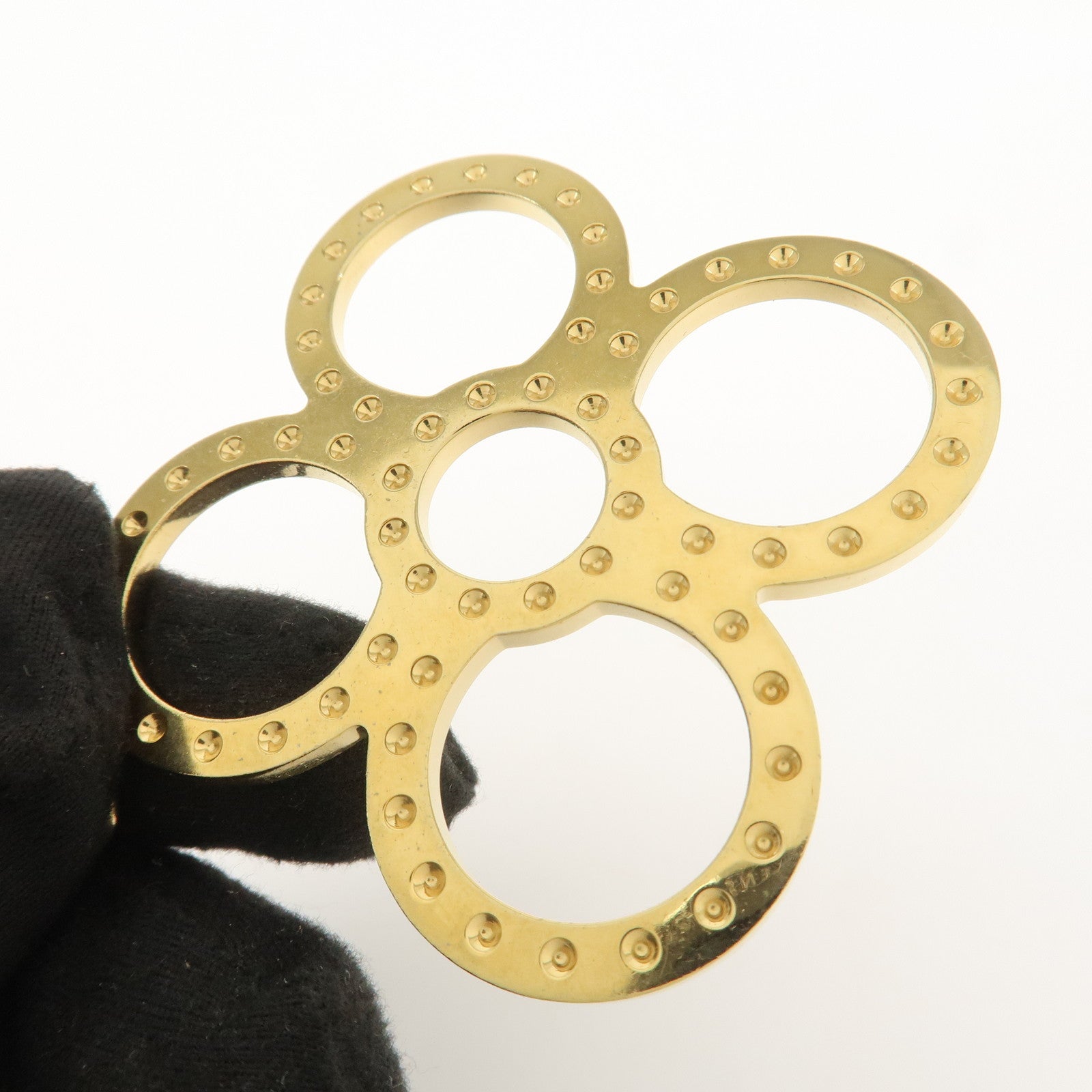 Louis Vuitton Bijoux Sac Tapage Metal Bag Charm Gold Silver M65090