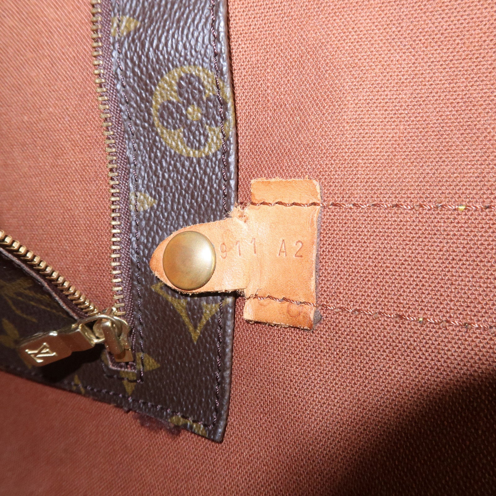 Louis Vuitton Monogram Randonnee GM Shoulder Bag Brown M42244