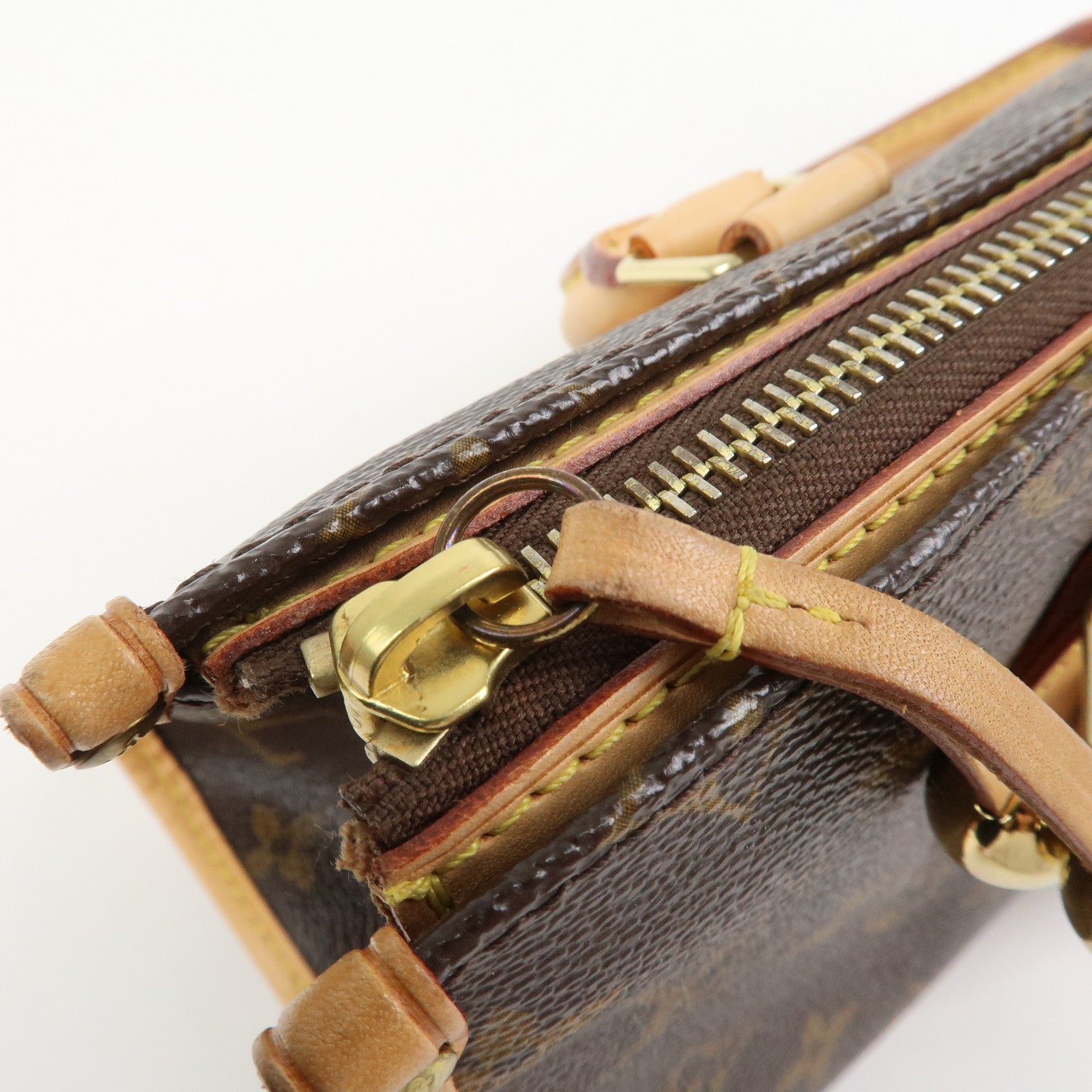 Louis Vuitton Monogram Popincourt Hand Bag Brown M40009