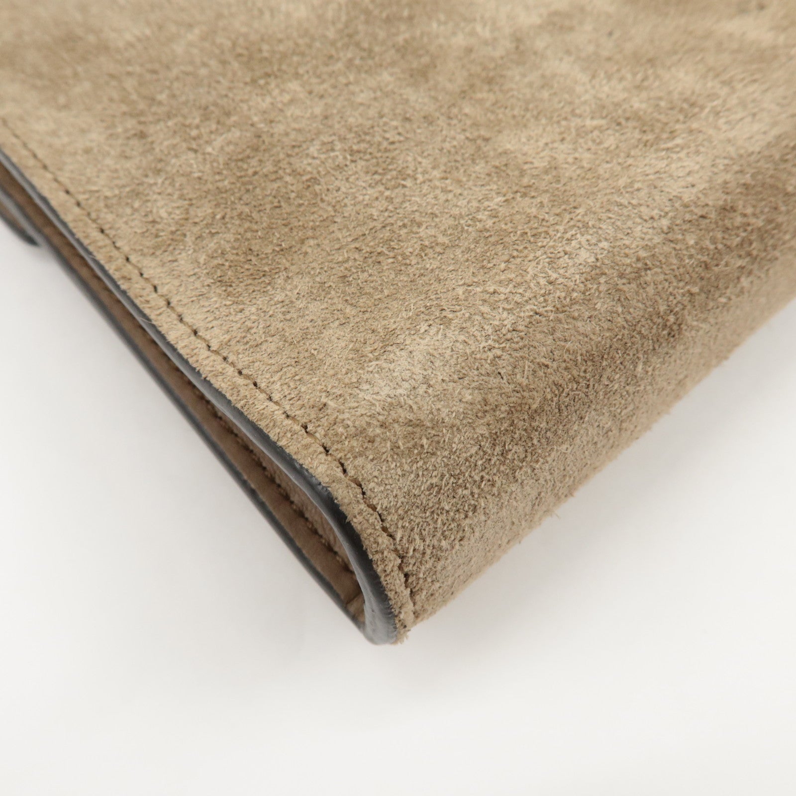 GUCCI Dionysus Suede Chain Shoulder Bag Beige Silver 401231 Used