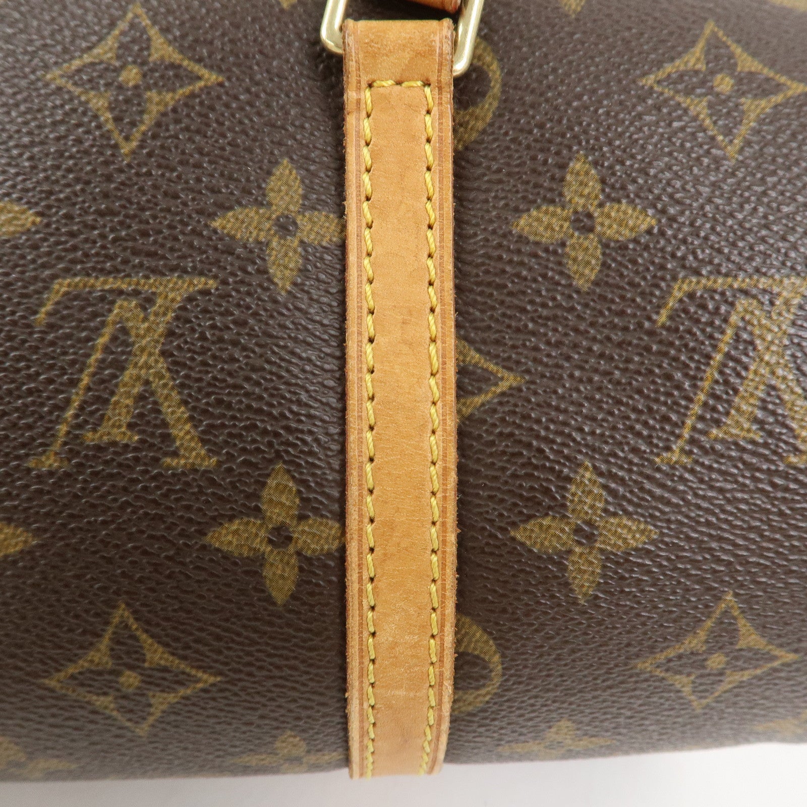 Louis Vuitton Monogram Papillon 30 Hand Bag Brown M51385