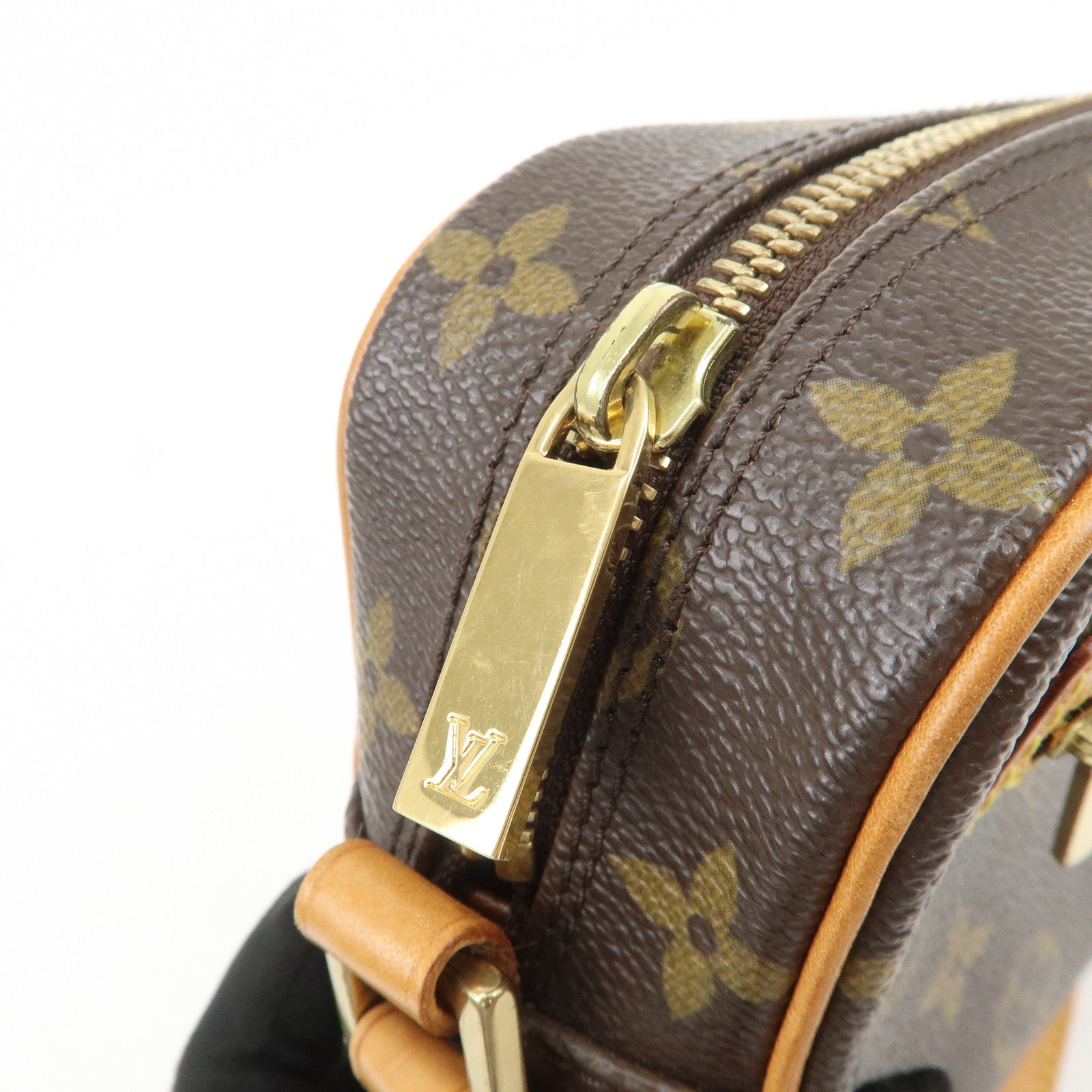 Louis Vuitton Monogram Pochette Cite Shoulder Bag Brown M51183