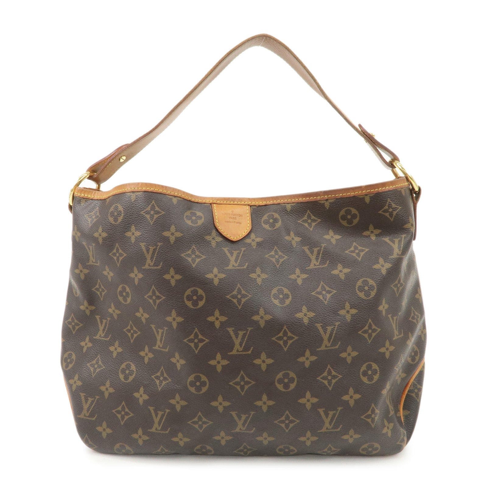 Louis Vuitton Monogram Delightful PM Shoulder Bag Brown M40352 Used