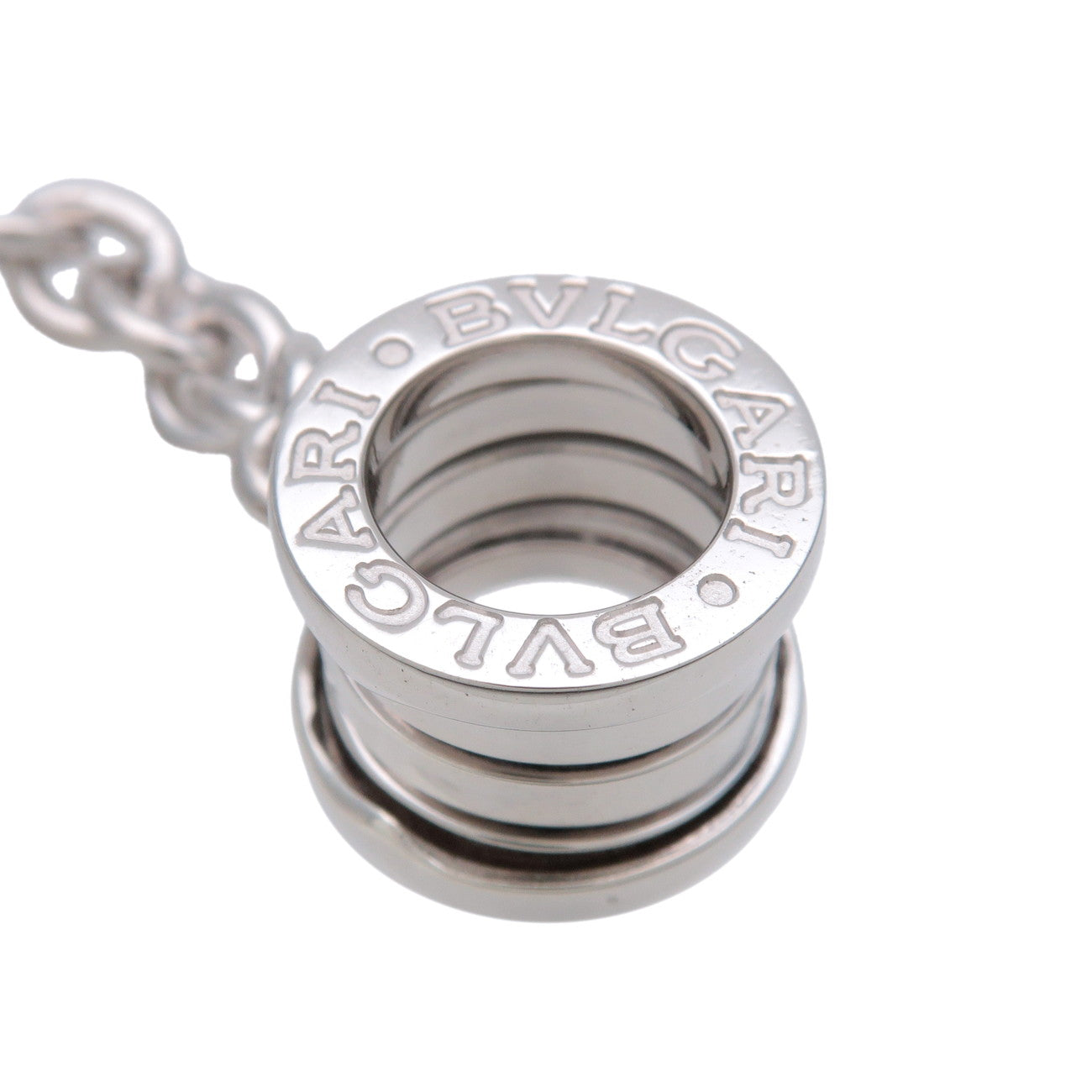 BVLGARI B-zero1 Bag Charm Key Chain SV925 Silver
