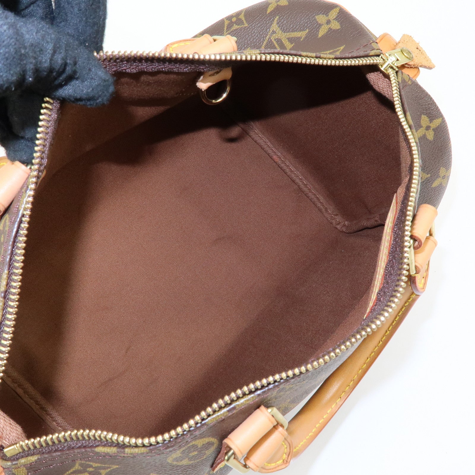 Louis Vuitton Monogram Speedy 30 Boston Bag Hand Bag Brown M41526