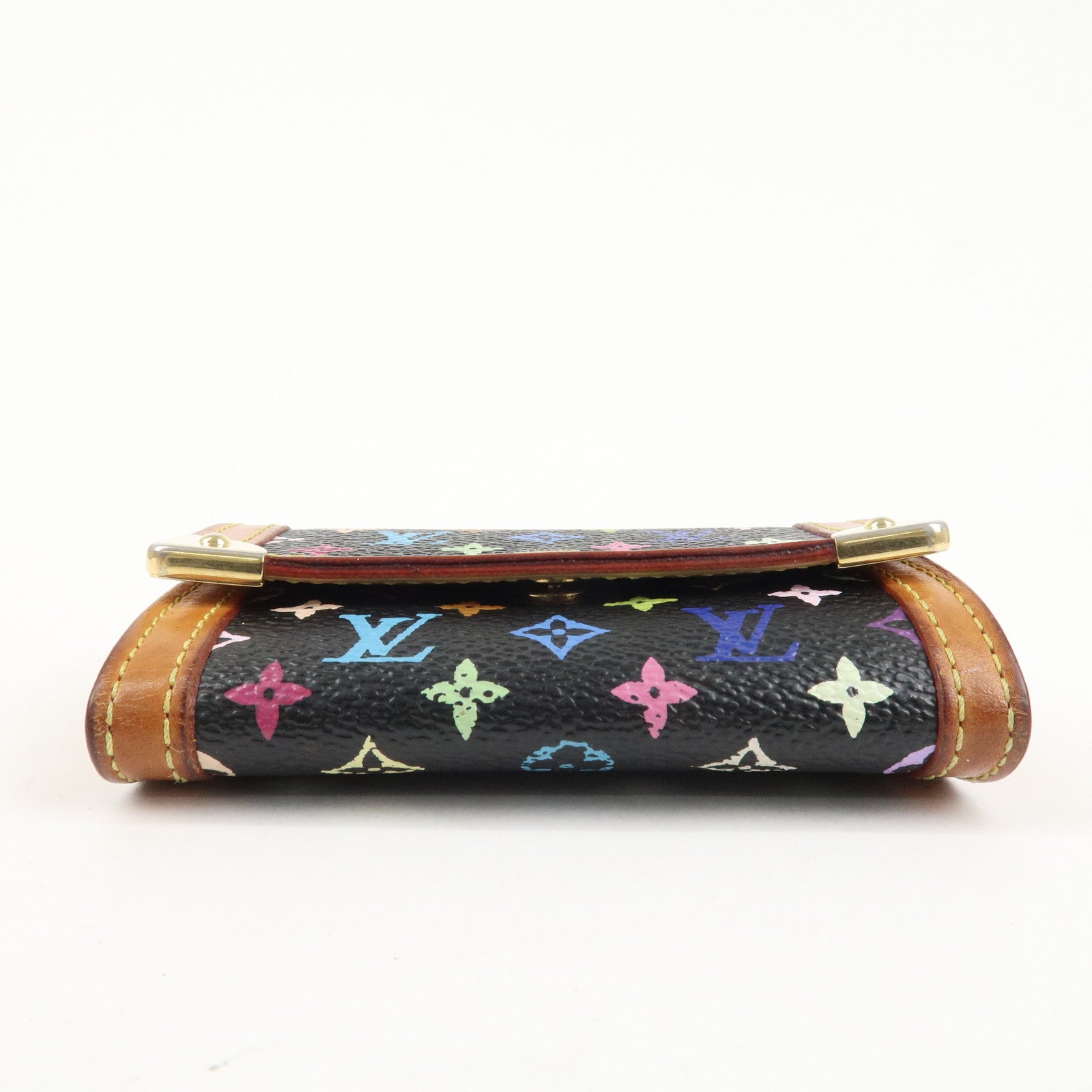 Louis Vuitton Monogram Multicolor Porte Monnaie Plat M92656 Used