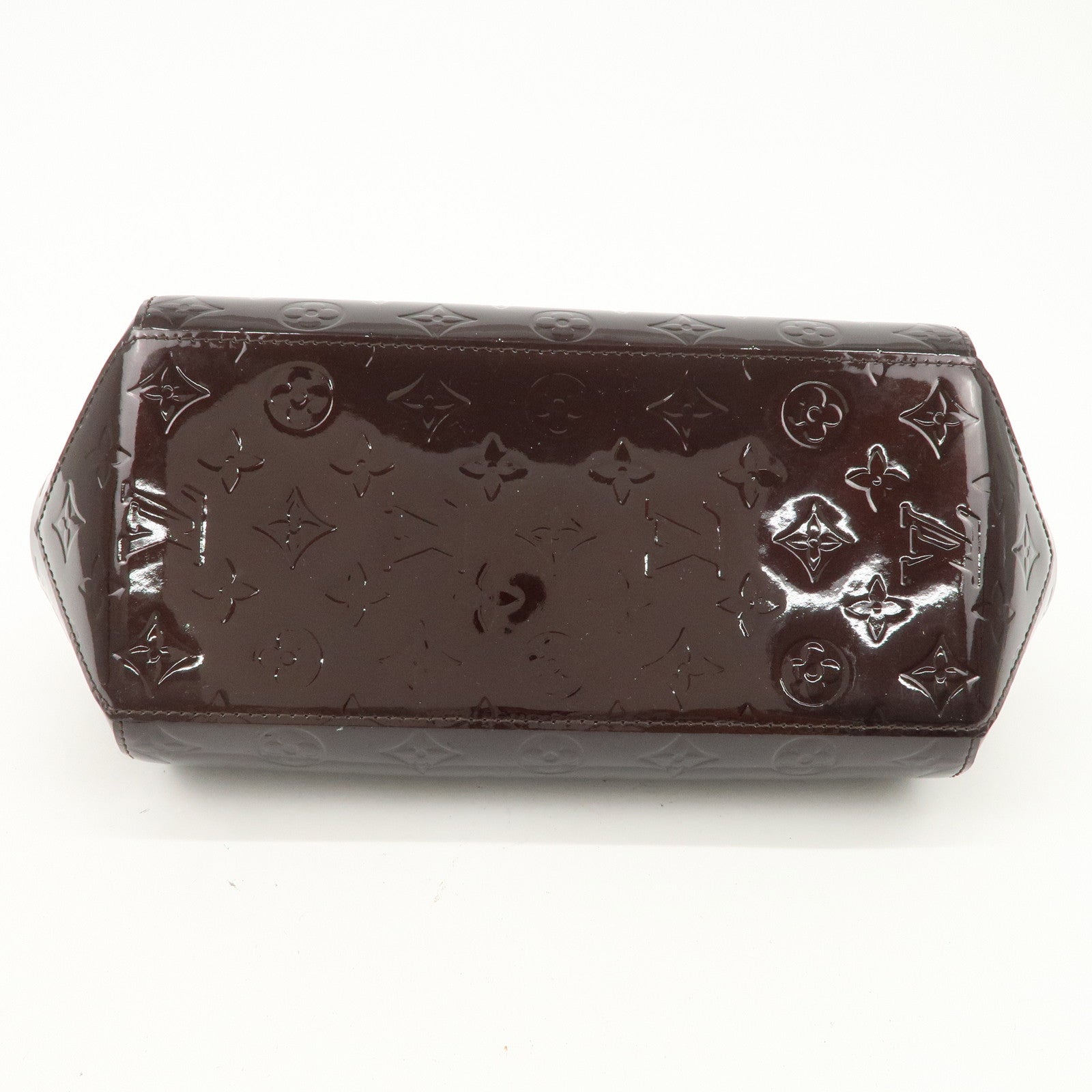 Louis Vuitton Monogram Vernis Leather Sherwood PM Hand Bag M91493