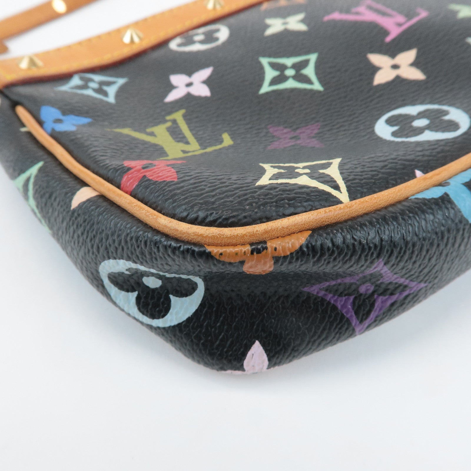 Louis Vuitton Monogram Multicolor Pochette Accessoires Noir M92648