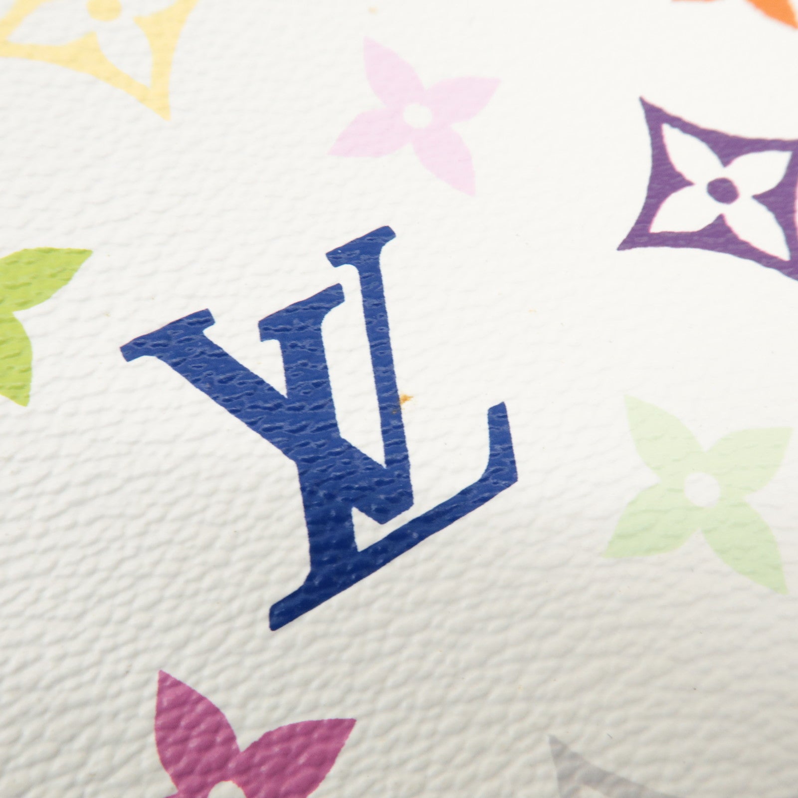 Louis Vuitton Monogram Multicolor Trouville Hand Bag Blanc M92663 Used