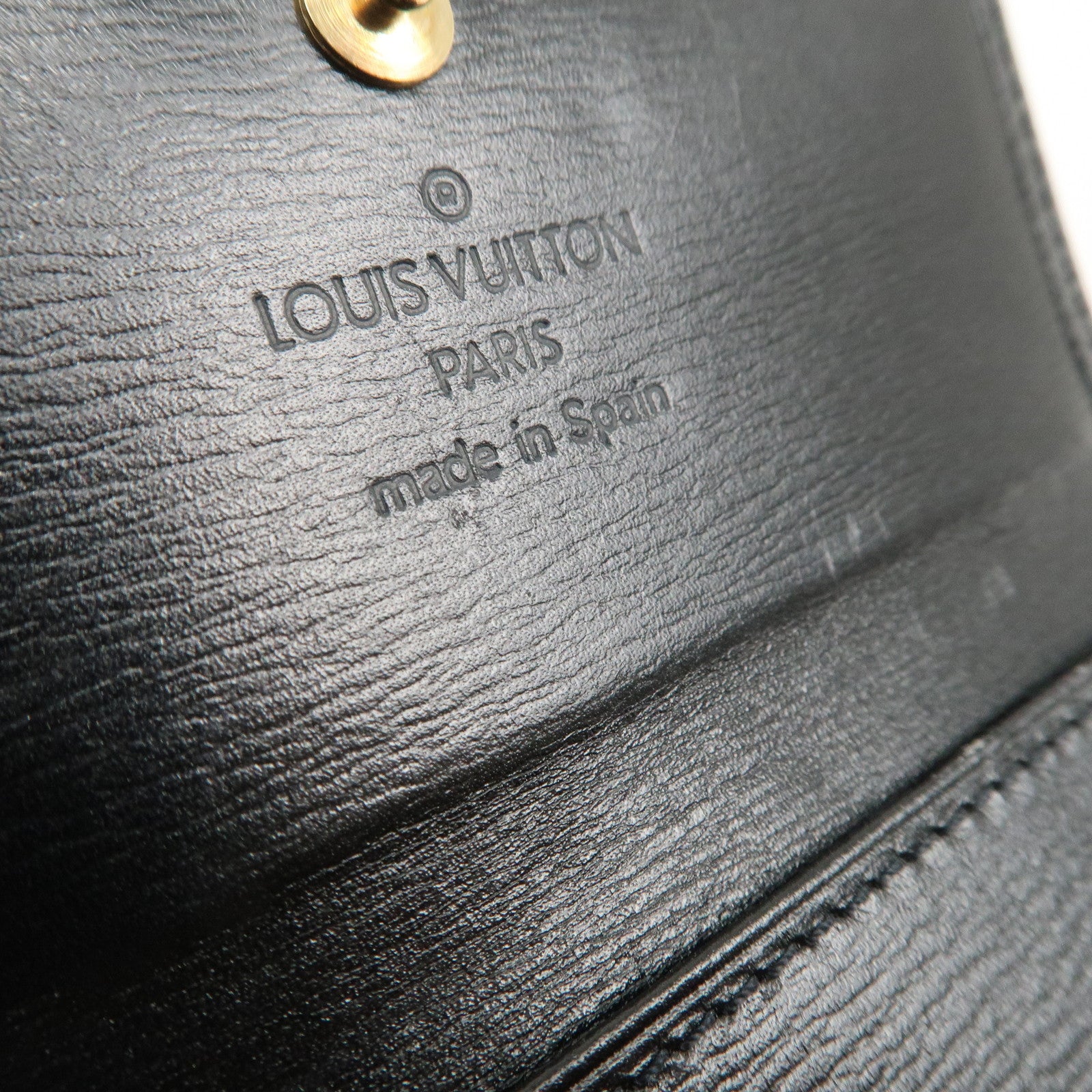 Louis Vuitton Epi Multicles 6 Key Case Key Holder Noir M63812