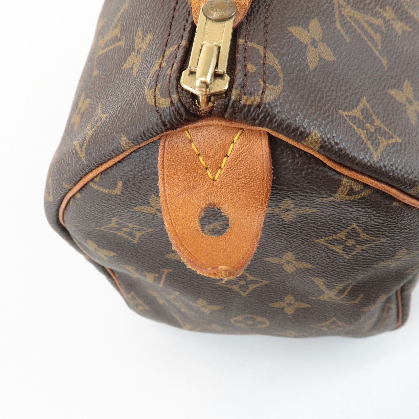Louis Vuitton Monogram Speedy 30 Hand Bag Boston Bag M41526 Used