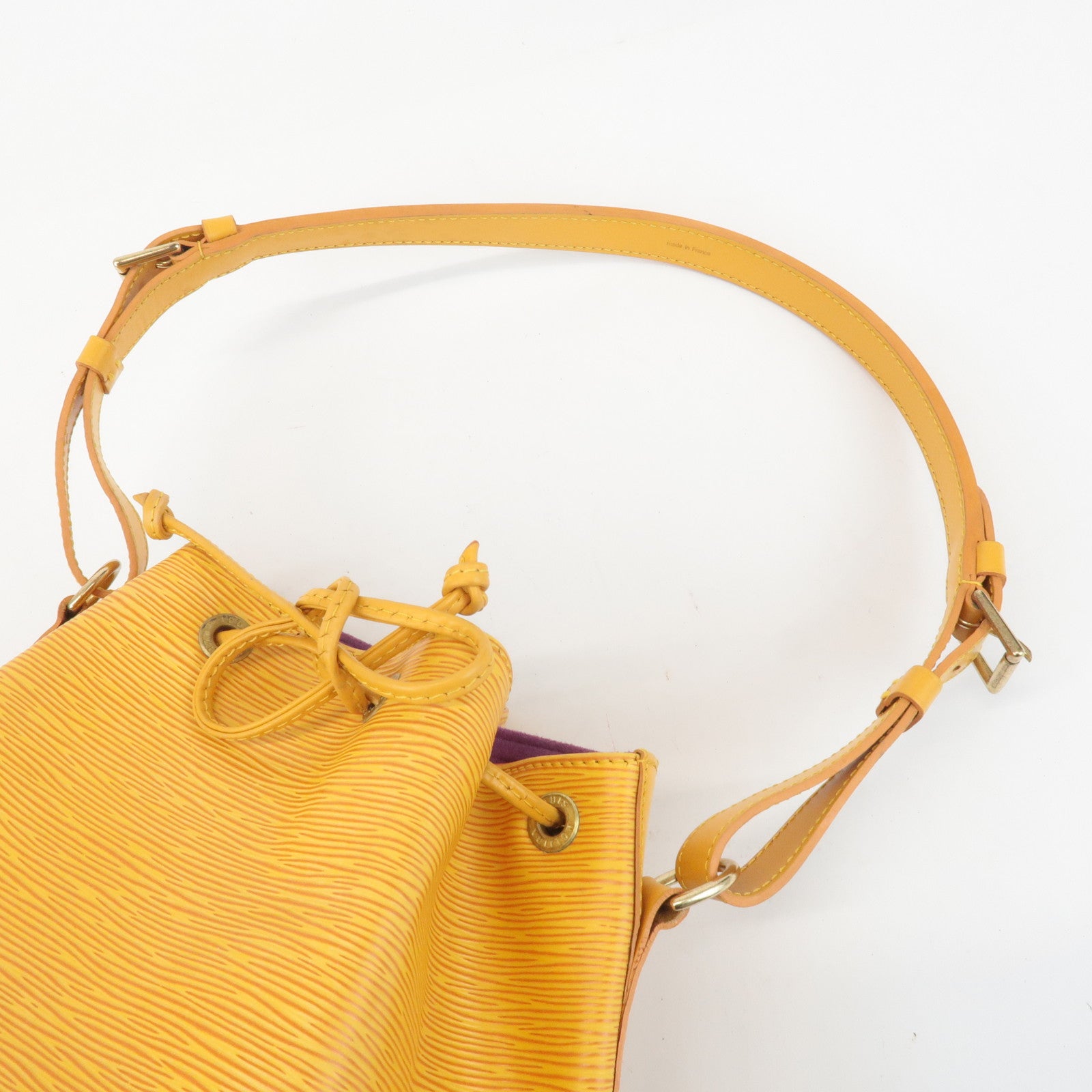 Louis Vuitton Epi Leather Noe Shoulder Bag Tassili Yellow M44009 Used