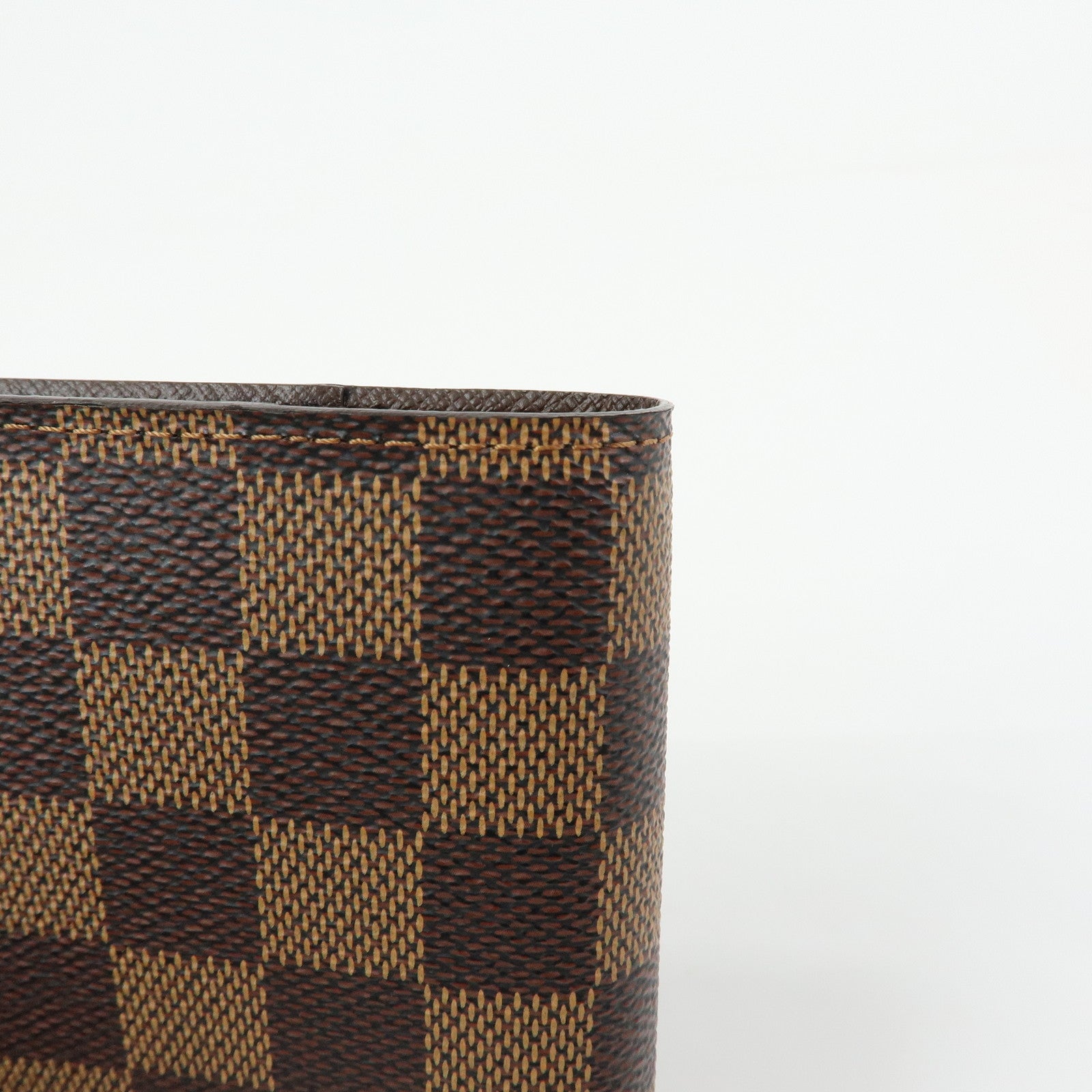 Louis Vuitton Damier Ebene Agenda PM Planner Cover Brown R20700