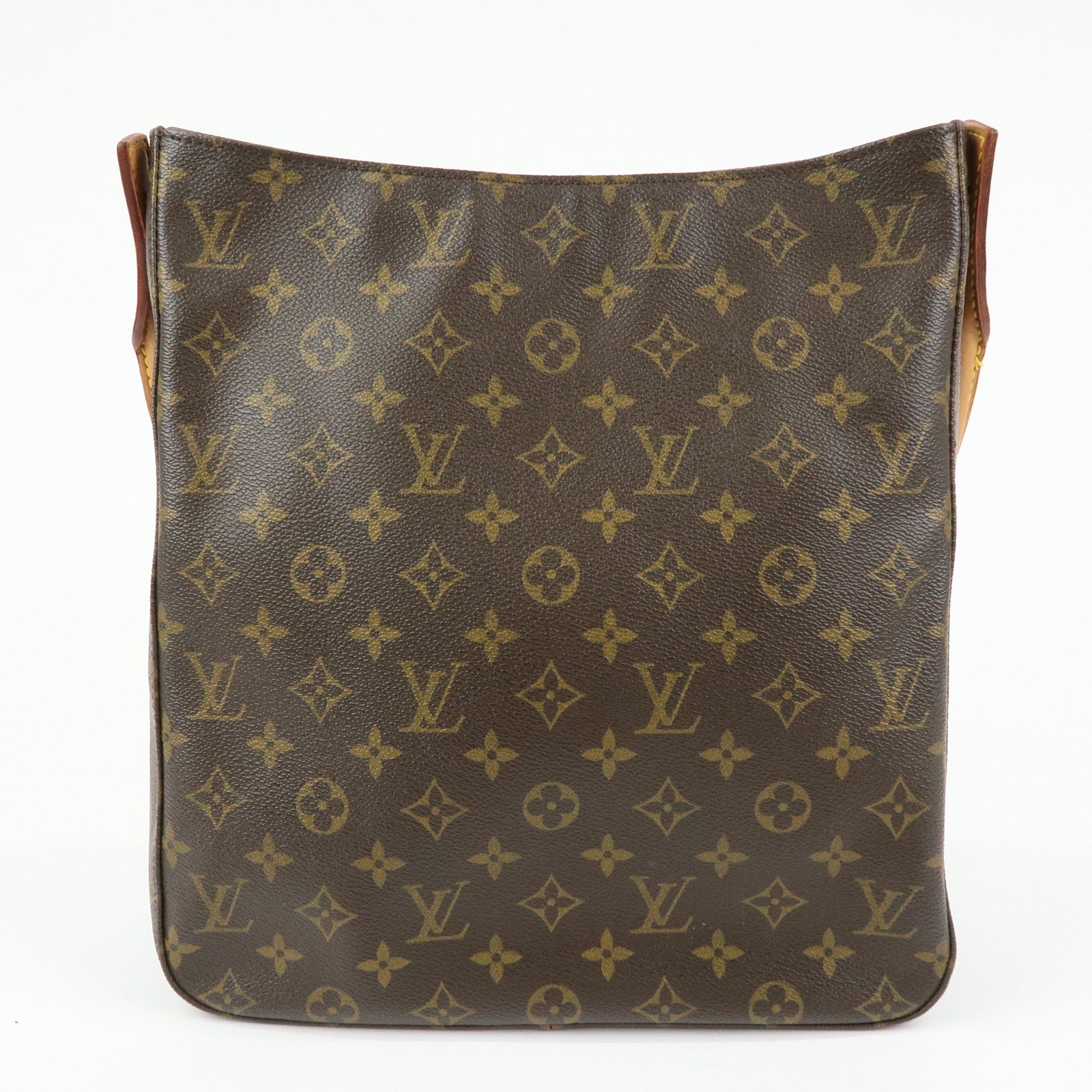 Louis Vuitton Monogram Looping GM Shoulder Bag Brown M51145