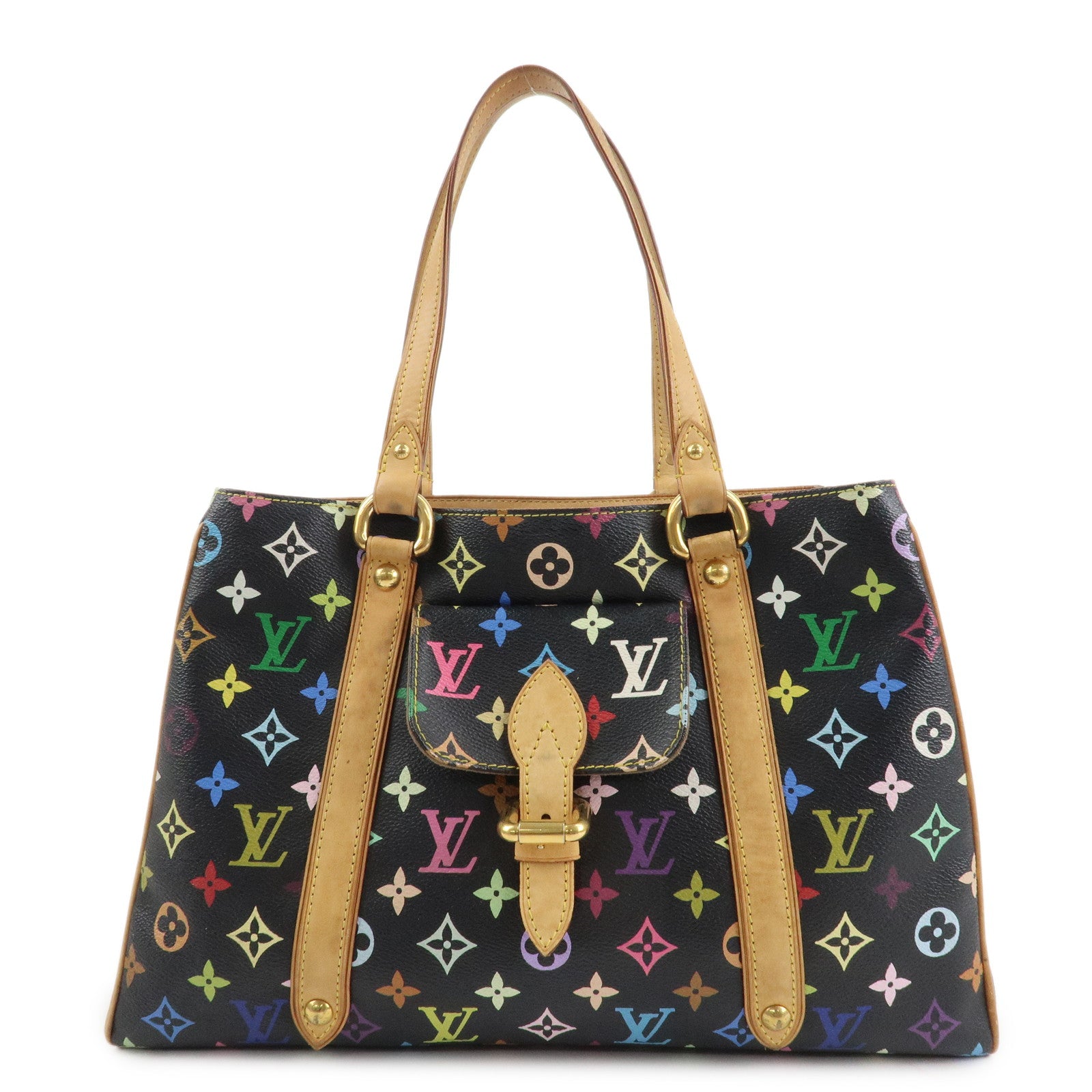 Louis Vuitton Monogram Multicolor Aurelia MM Shoulder Bag M40095 Used