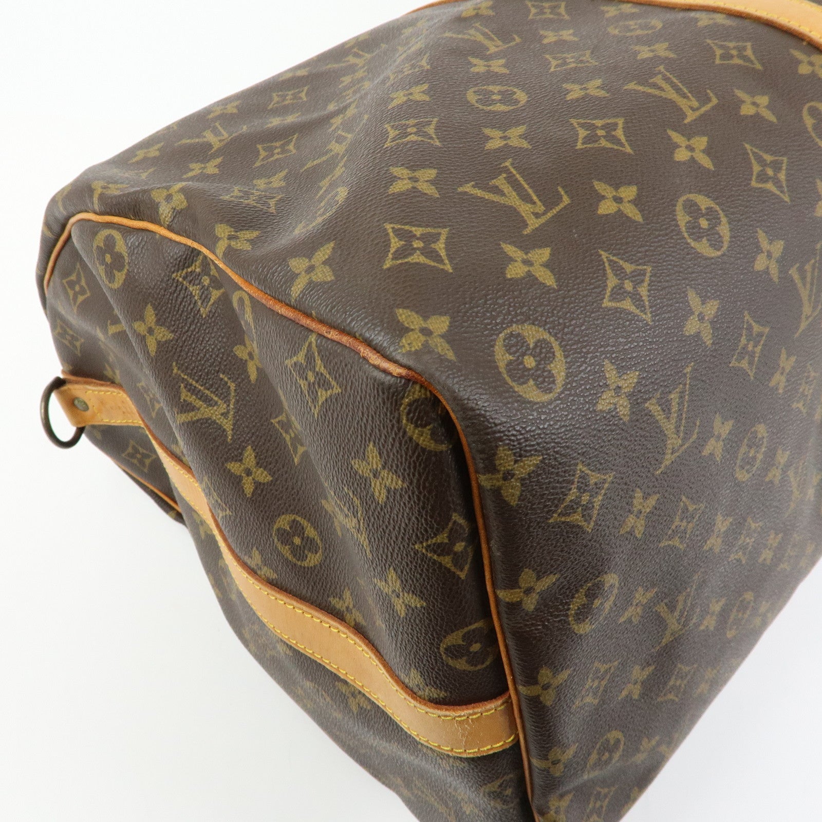 Louis Vuitton Monogram Keep All Bandouliere 60 Boston Bag M41412
