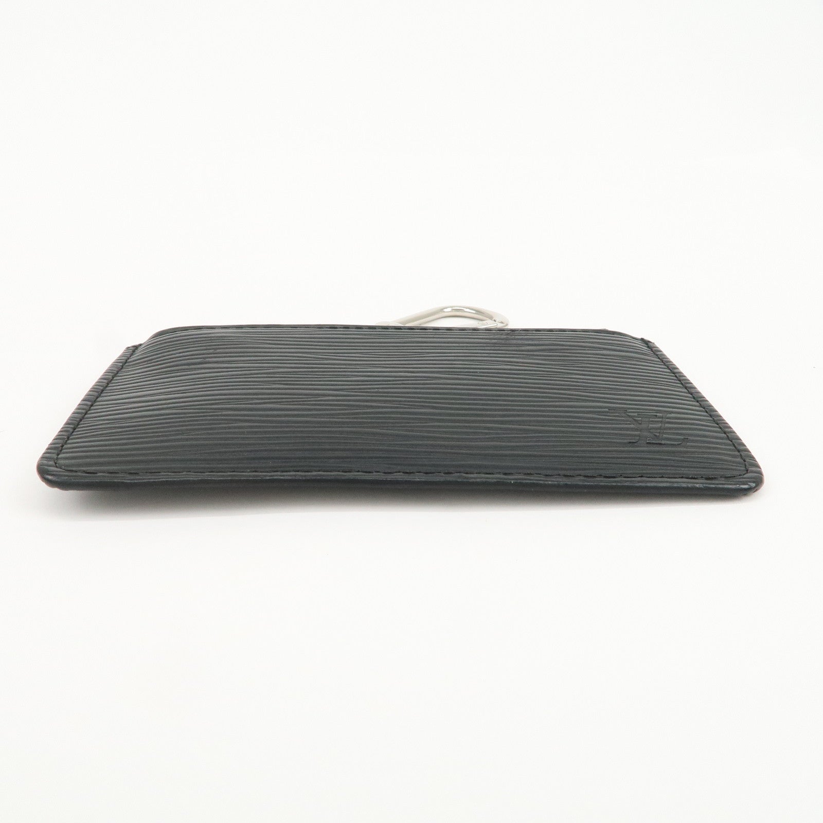Louis Vuitton Epi Pochette Cles Coin Case Black Noir M63802