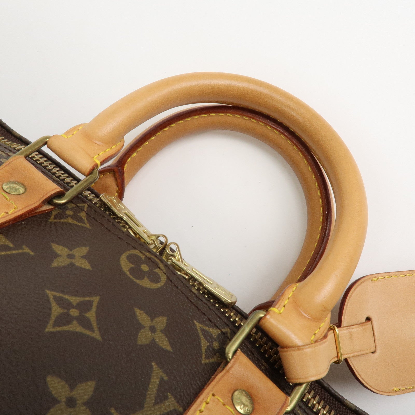 Louis Vuitton Monogram Keep All 45 Bandouliere Boston Bag M41418