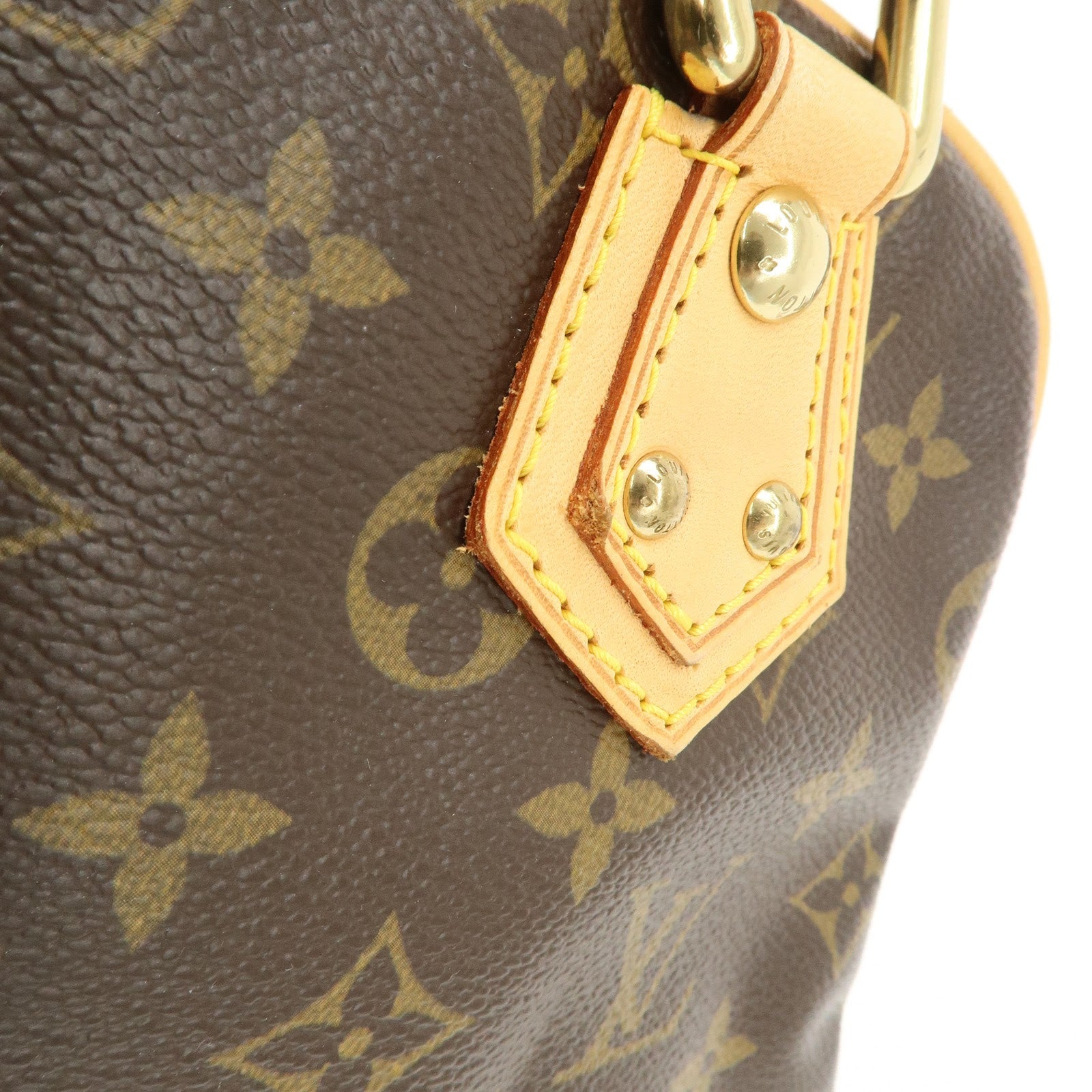 Louis Vuitton Monogram Manhattan PM Hand Bag M40026 Used