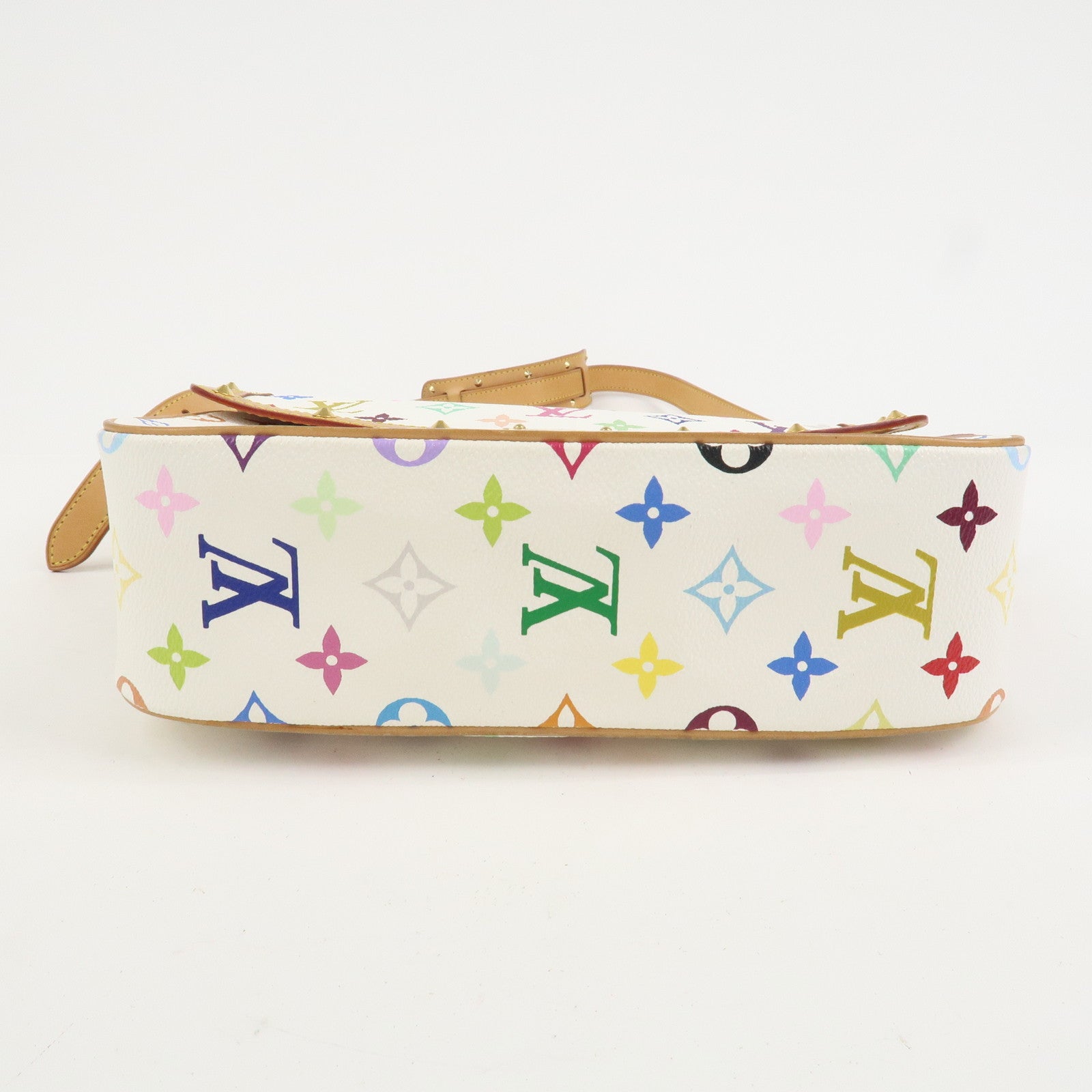 Louis Vuitton Monogram Multicolor Sologne Shoulder Bag Blanc M92661
