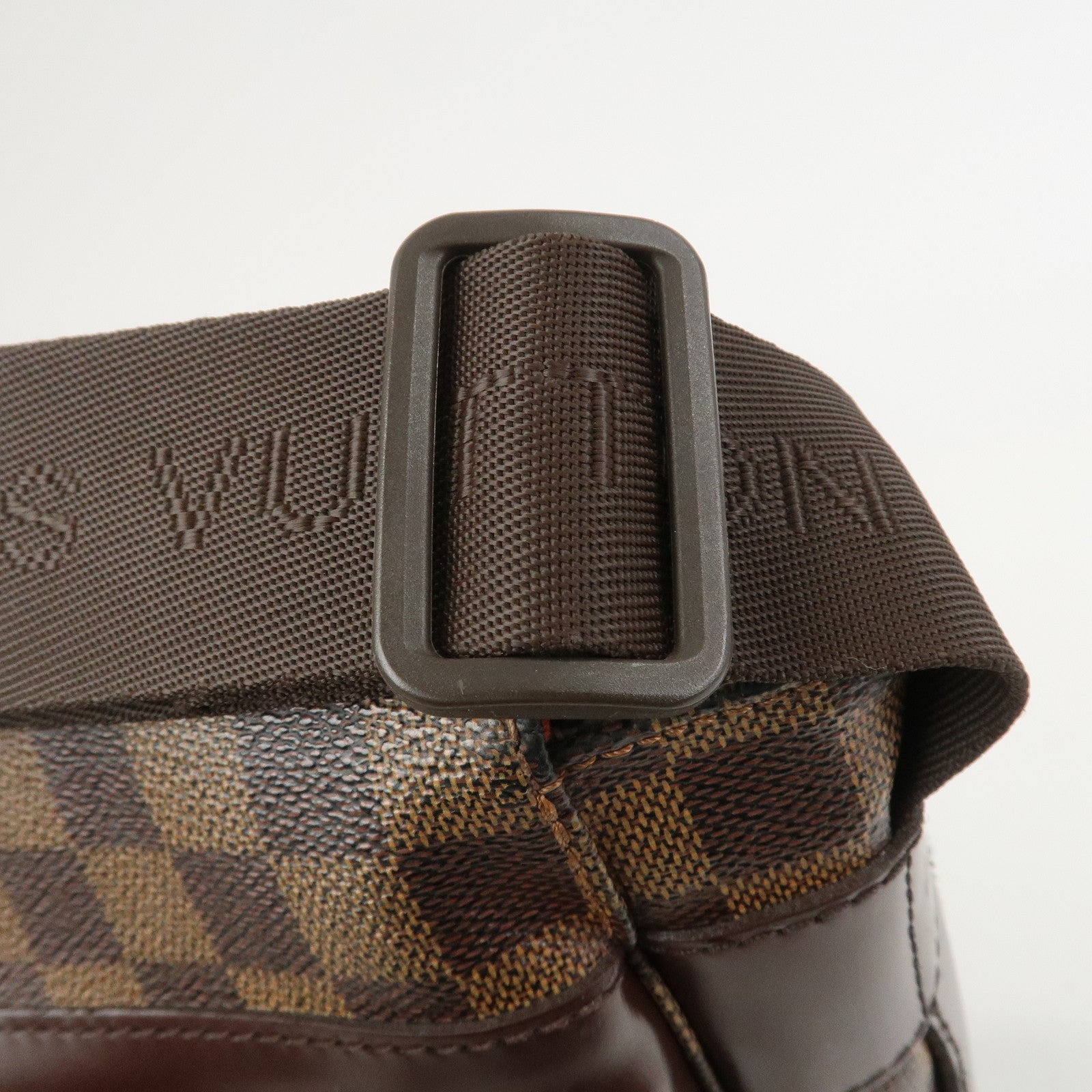 Louis Vuitton Damier Bastille Canvas Shoulder Bag Brown N45258
