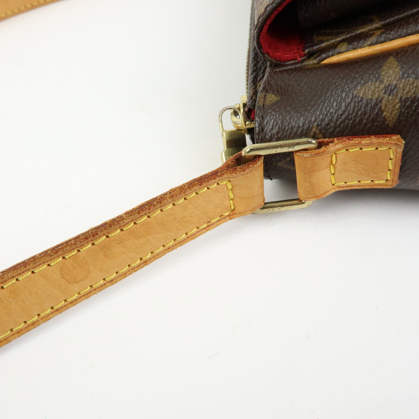Louis Vuitton Monogram Viva Cite PM Shoulder Bag Brown M51165