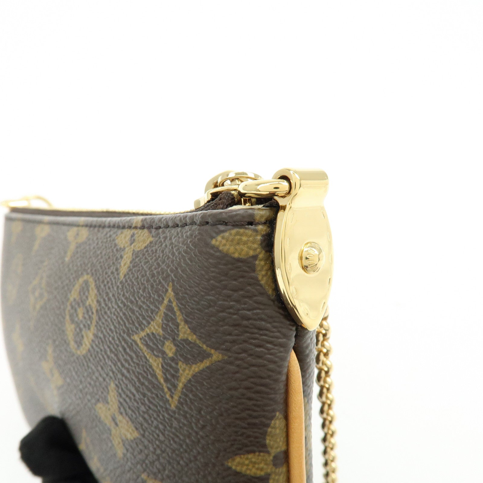 Louis Vuitton Monogram Pochette Milla MM Chain Hand Bag M60094