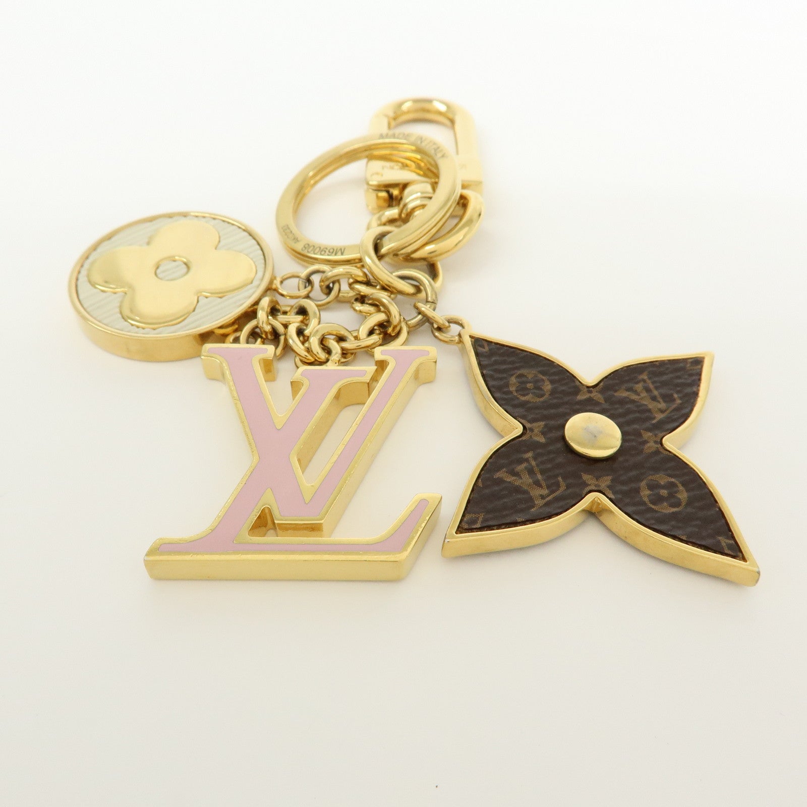 Louis Vuitton Porte Cles Spring Street Bag Charm Gold M69008