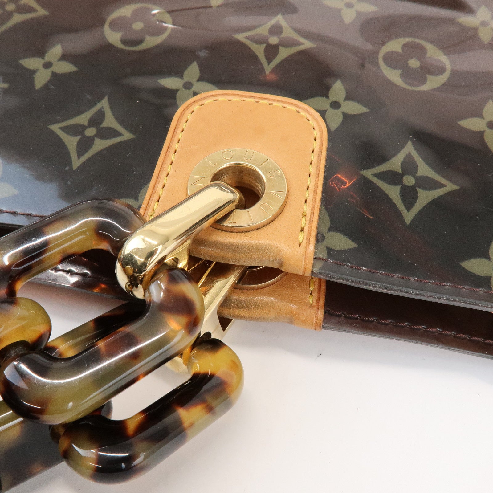 Louis Vuitton Monogram Vinyl Cabas Ambre GM Tote Bag M92500