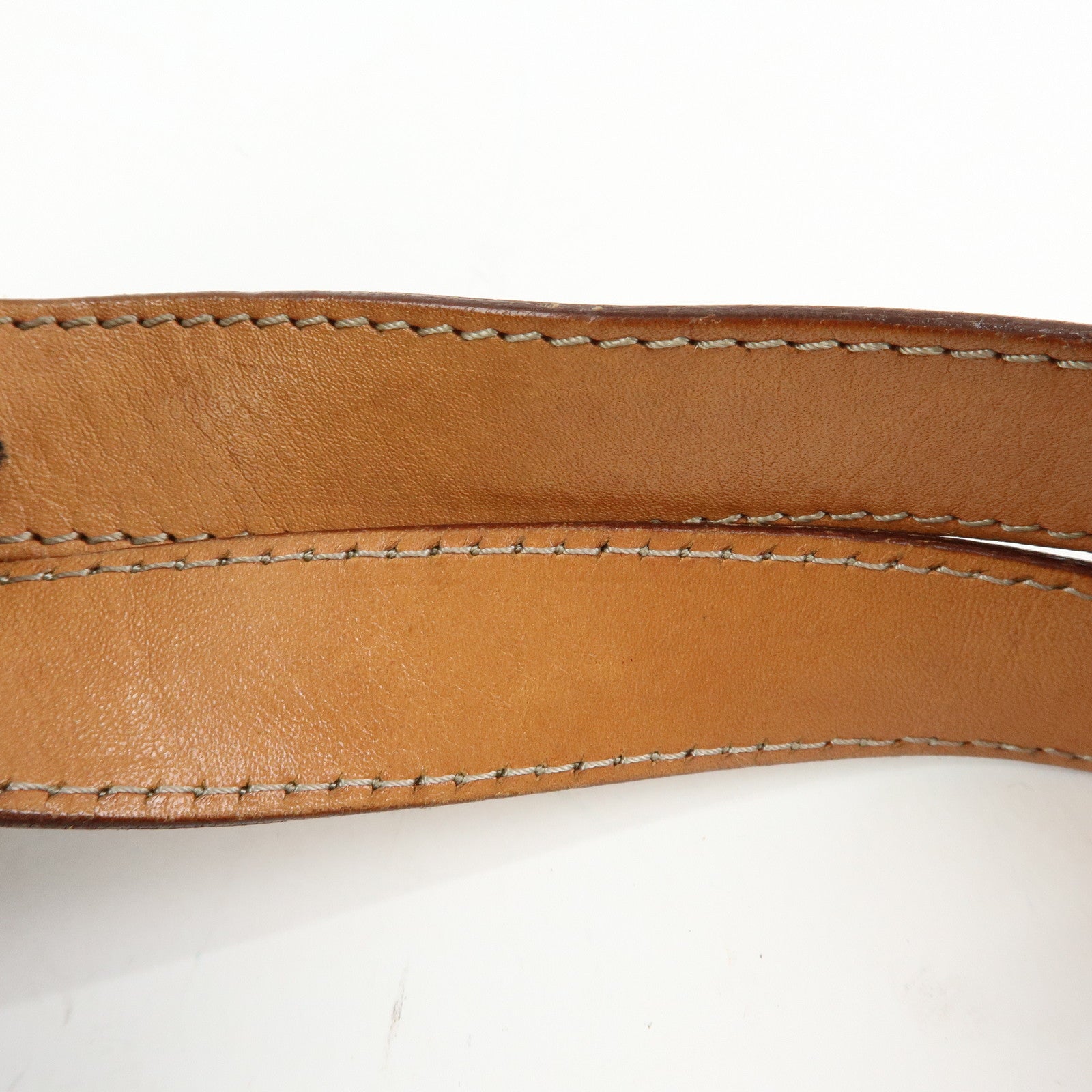 CELINE Macadam PVC Leather Tote Bag Shoulder Bag Brown