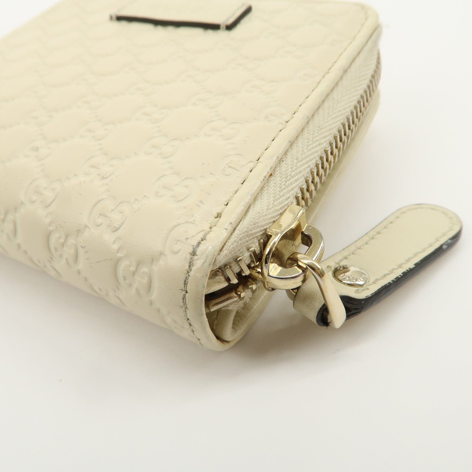 GUCCI Micro Guccissima Signature Bi-Fold Compact Wallet 449395