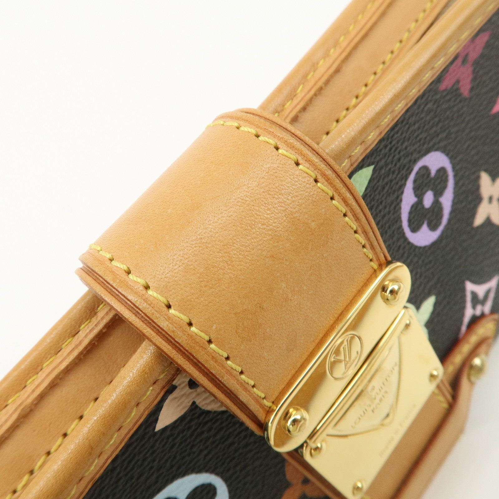 Louis Vuitton Monogram Multicolor Shirley Shoulder Bag Hand Bag M40050 Used