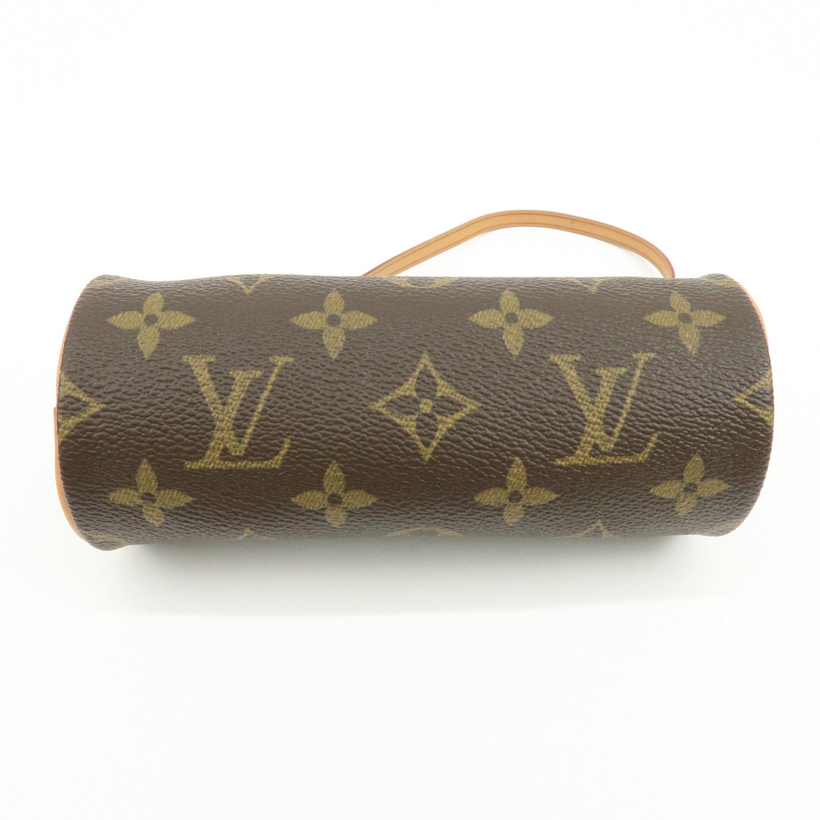 Louis Vuitton Monogram Mini Pouch for Papillon Bag Brown