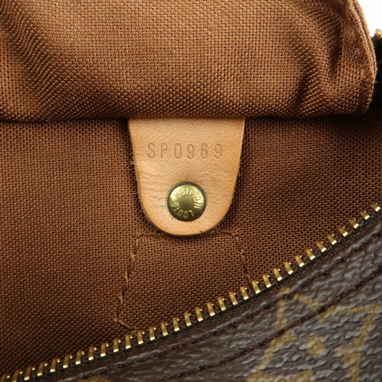 Louis Vuitton Monogram Speedy 25 Hand Bag Boston Bag M41528 Used