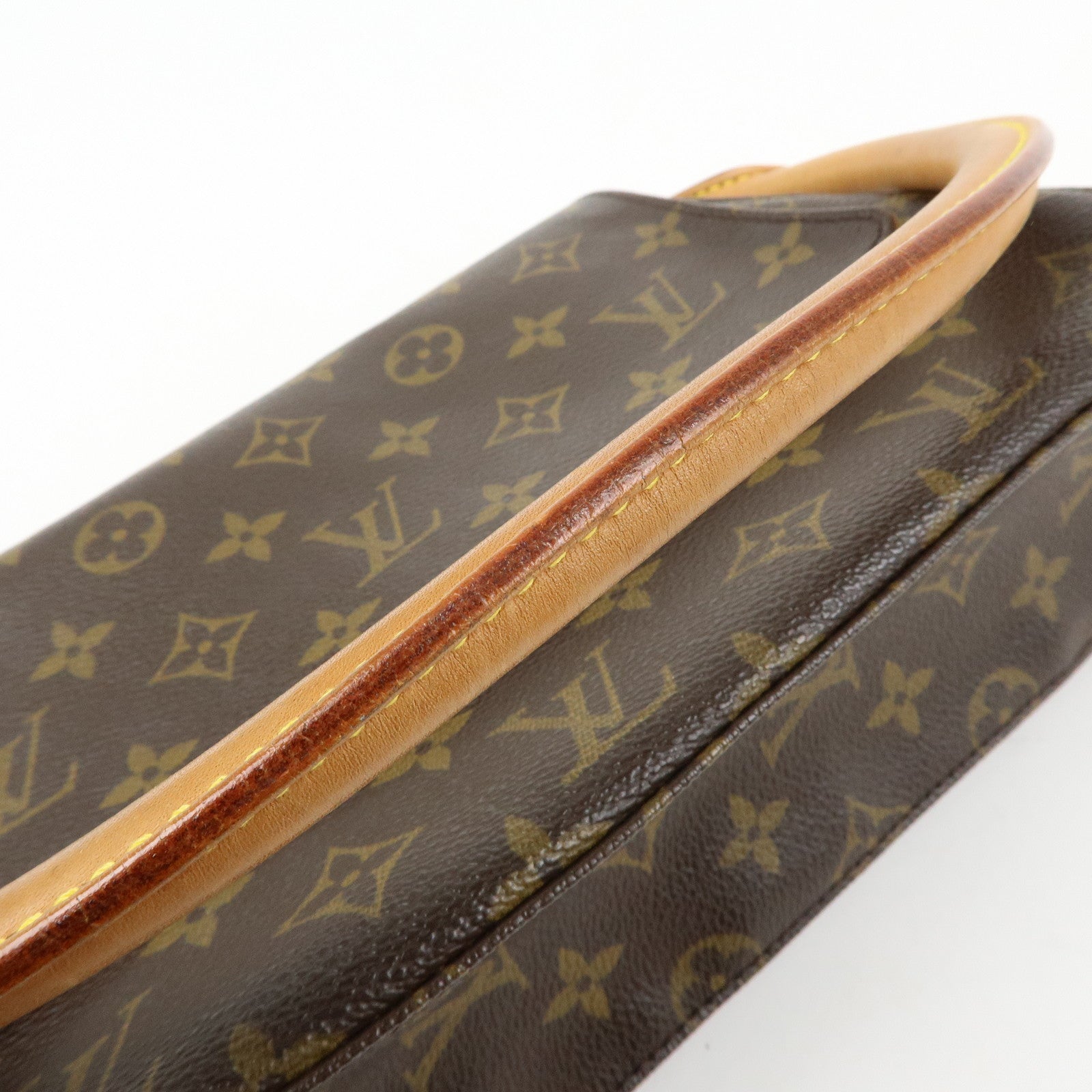 Louis Vuitton Monogram Mini Looping Shoulder Bag Brown M51147