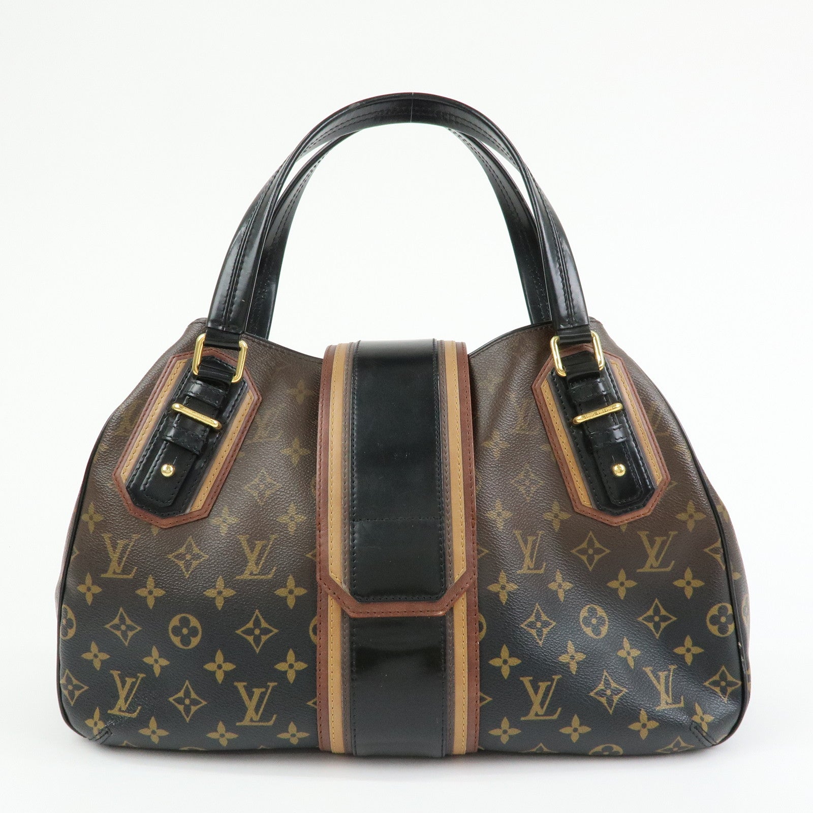 Louis Vuitton Monogram Mirage Griet Canvas Hand Bag Noir M95579