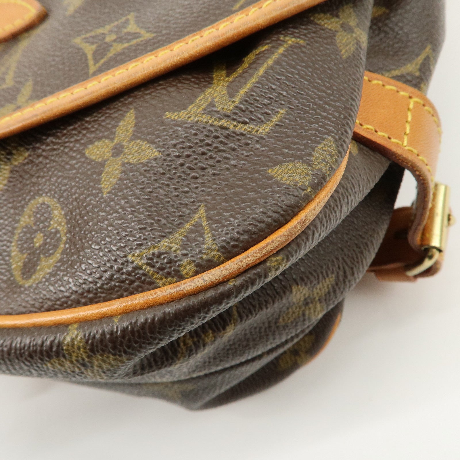 Louis Vuitton Monogram Saumur 30 Shoulder Bag Brown M42256 Used