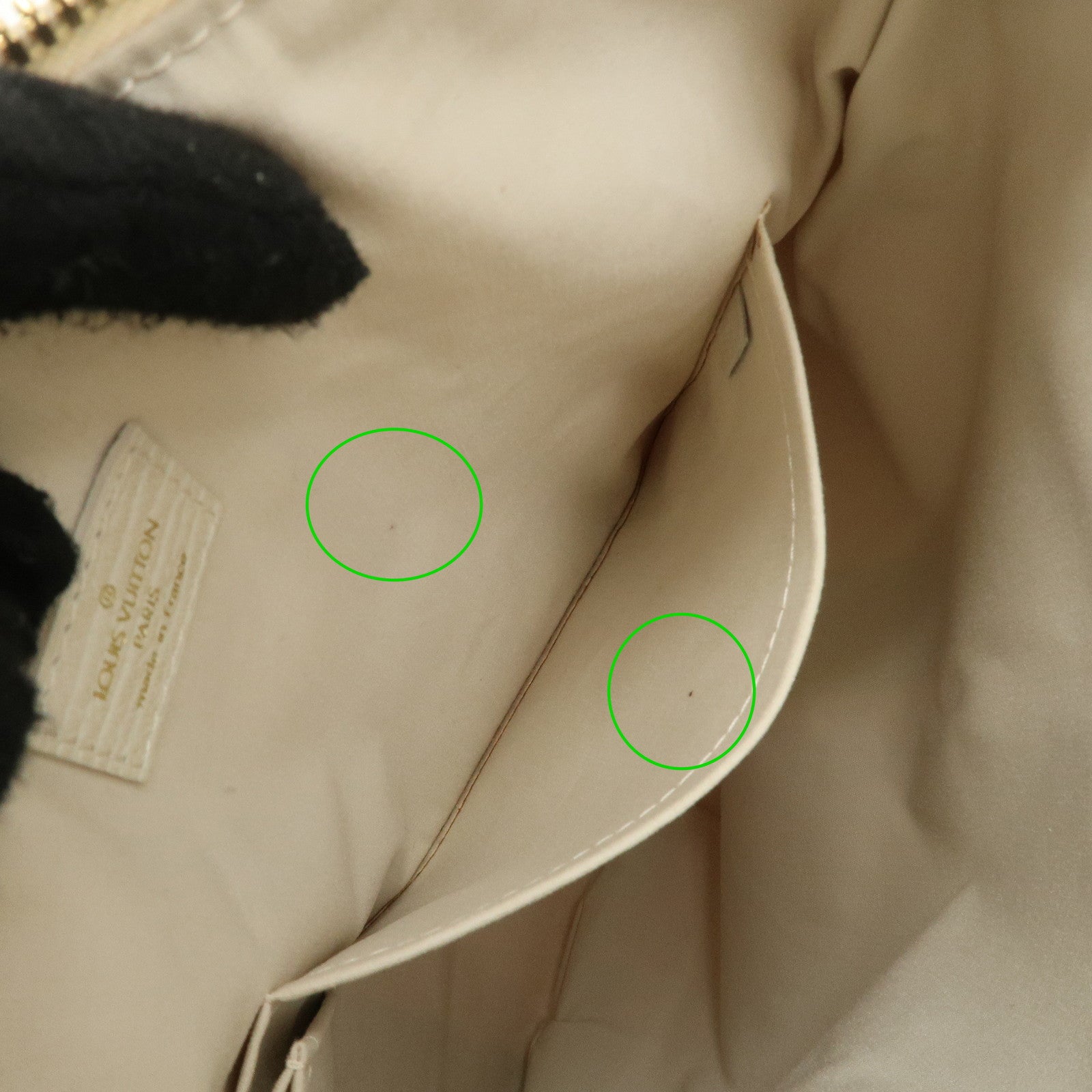 Louis Vuitton Monogram Mini Lin Marina PM 2Way Bag Pink M95495 Used